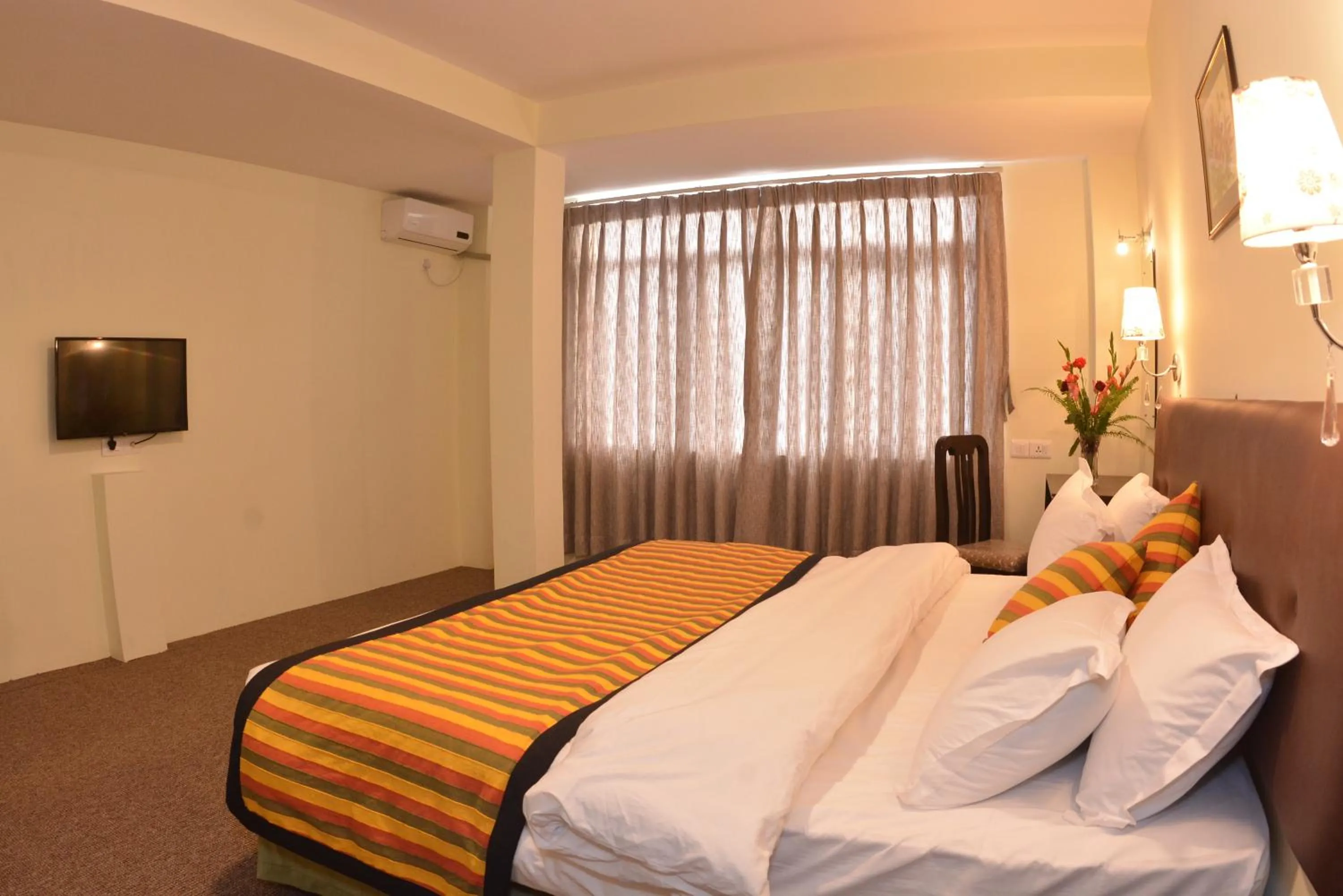 Photo of the whole room, Bed in Hotel Serenity Kathmandu