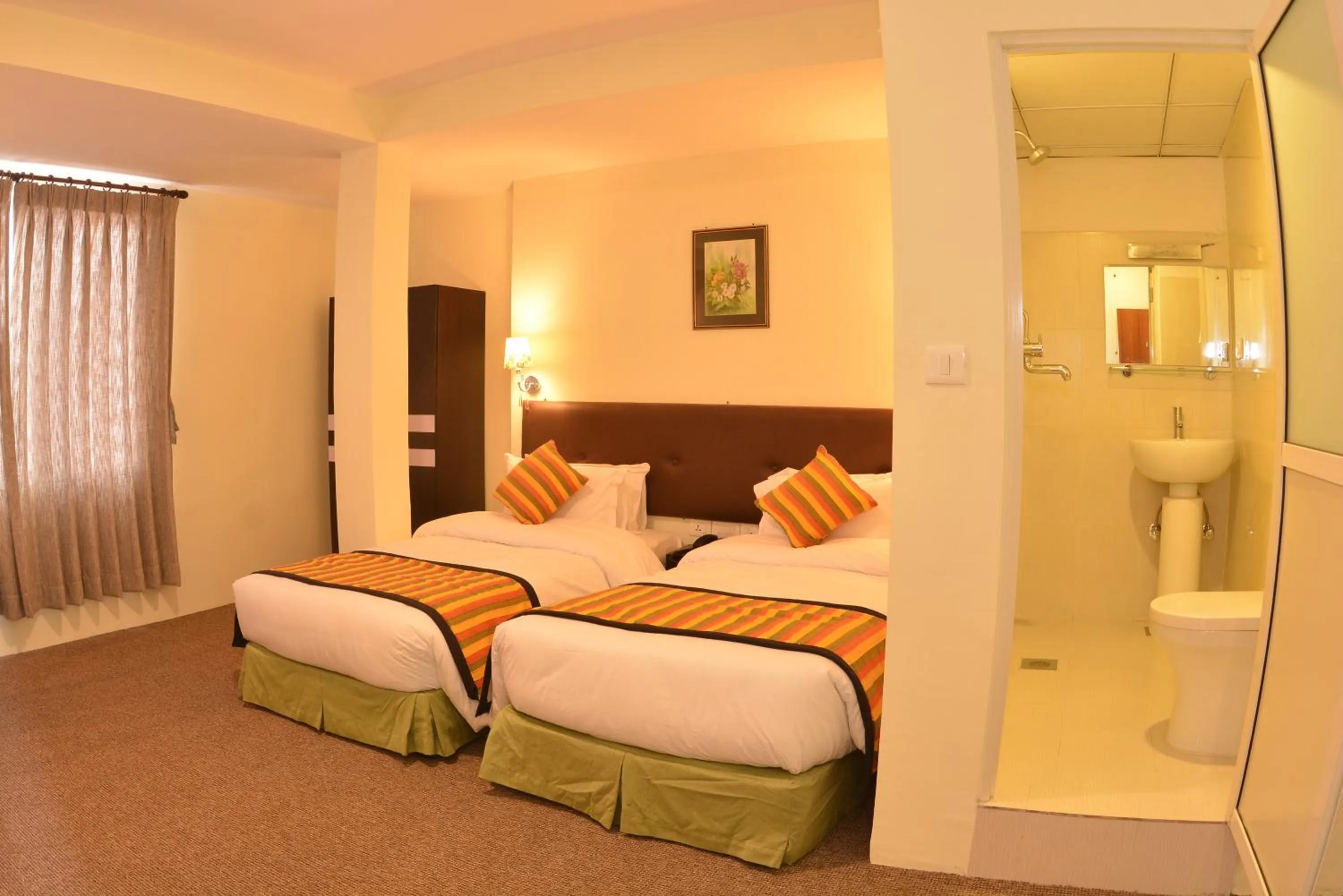 Bedroom, Bed in Hotel Serenity Kathmandu