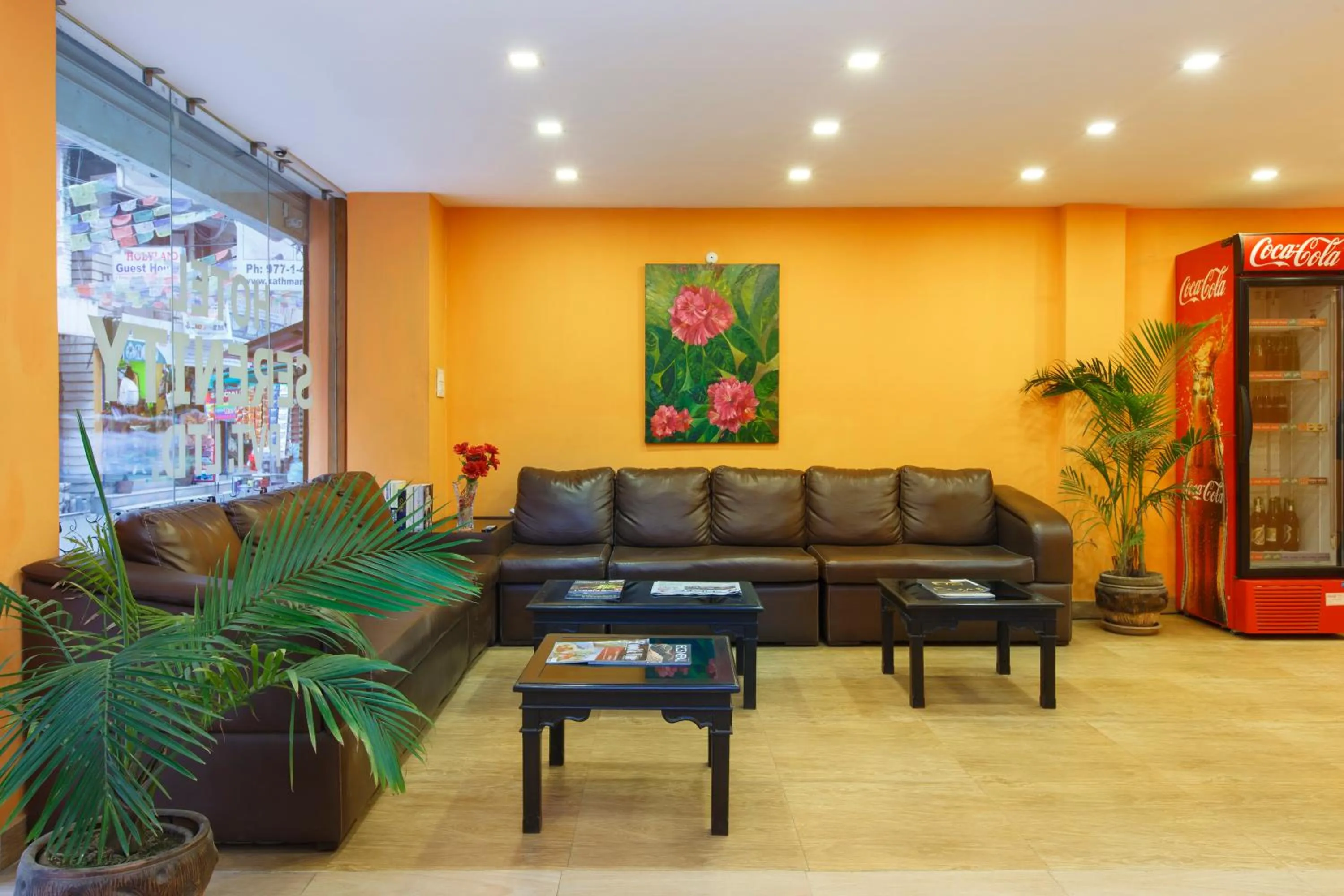Lobby or reception in Hotel Serenity Kathmandu