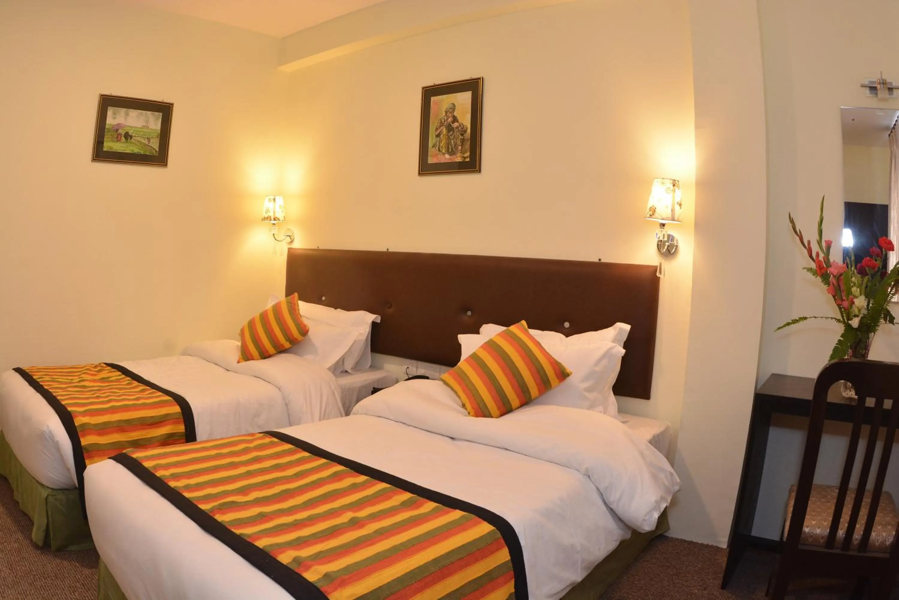 Photo of the whole room, Bed in Hotel Serenity Kathmandu