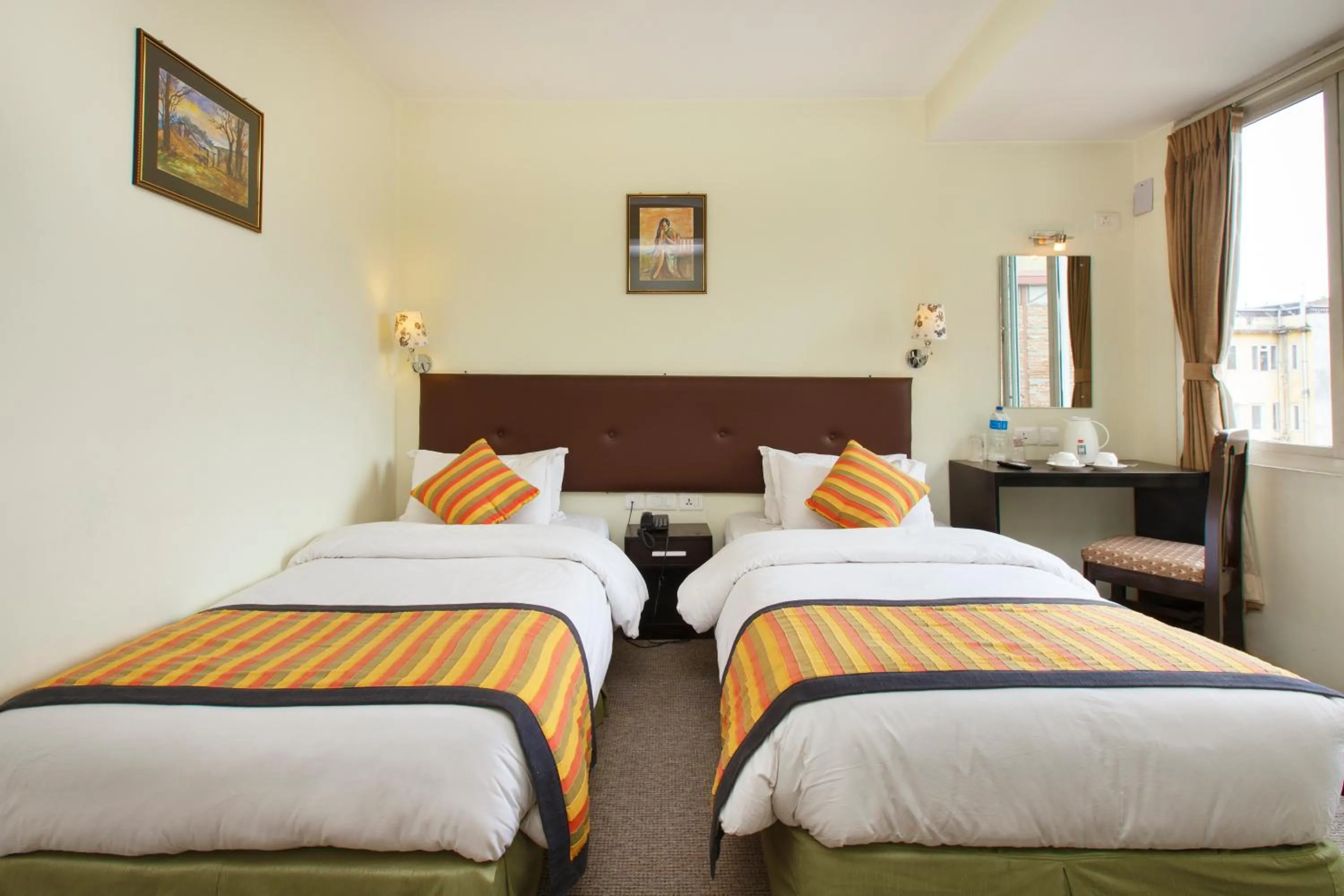 Bedroom, Bed in Hotel Serenity Kathmandu