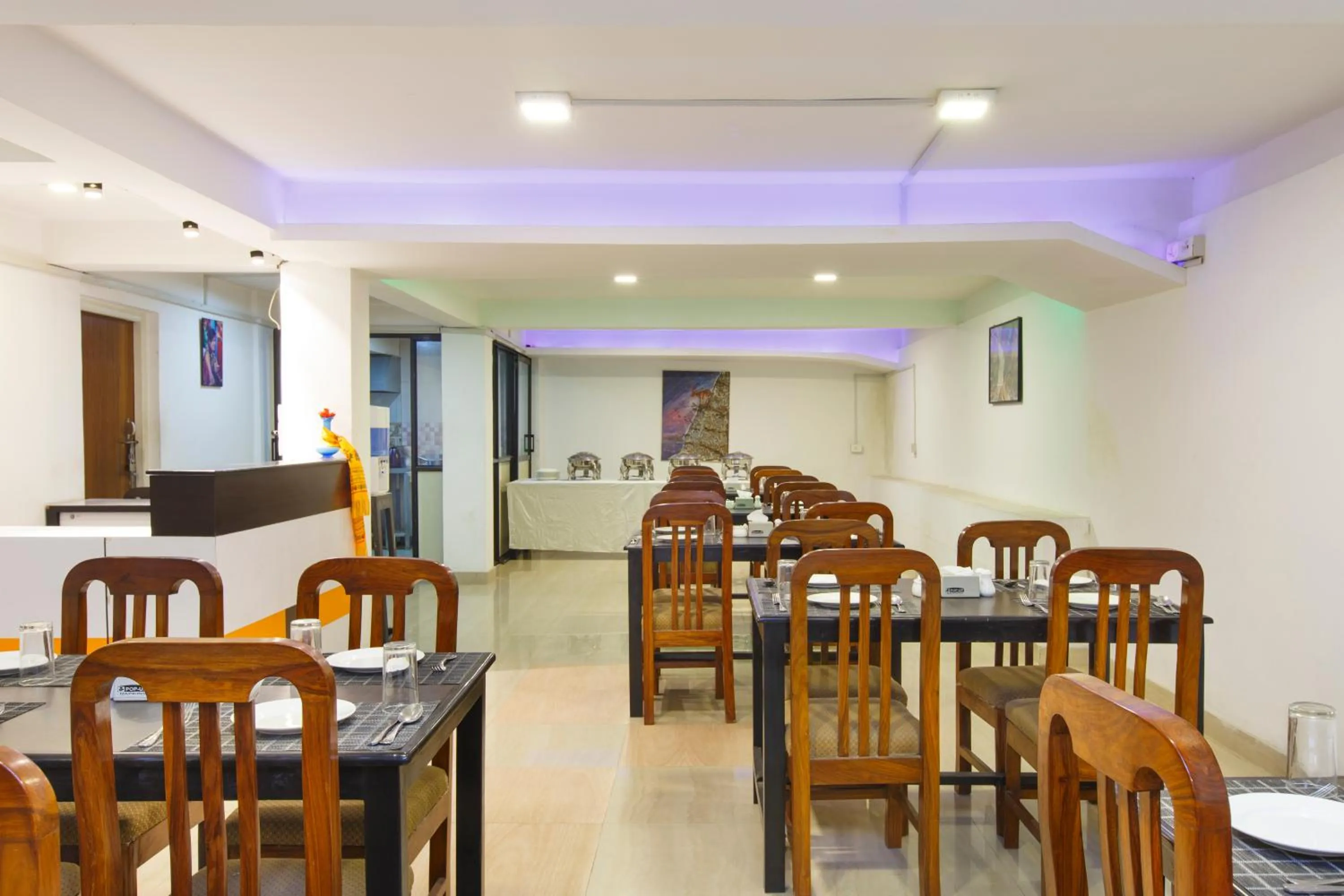 Dining area in Hotel Serenity Kathmandu