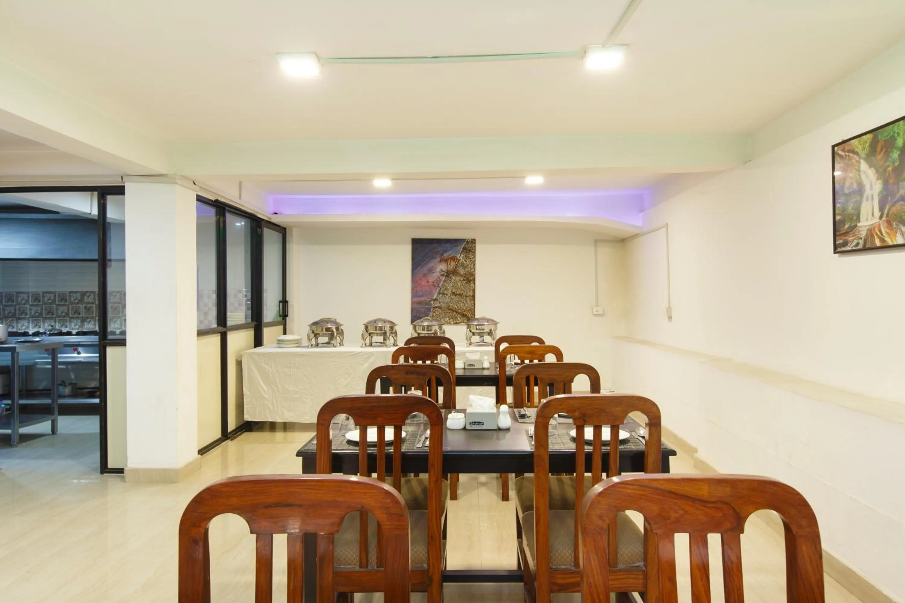 Dining area in Hotel Serenity Kathmandu