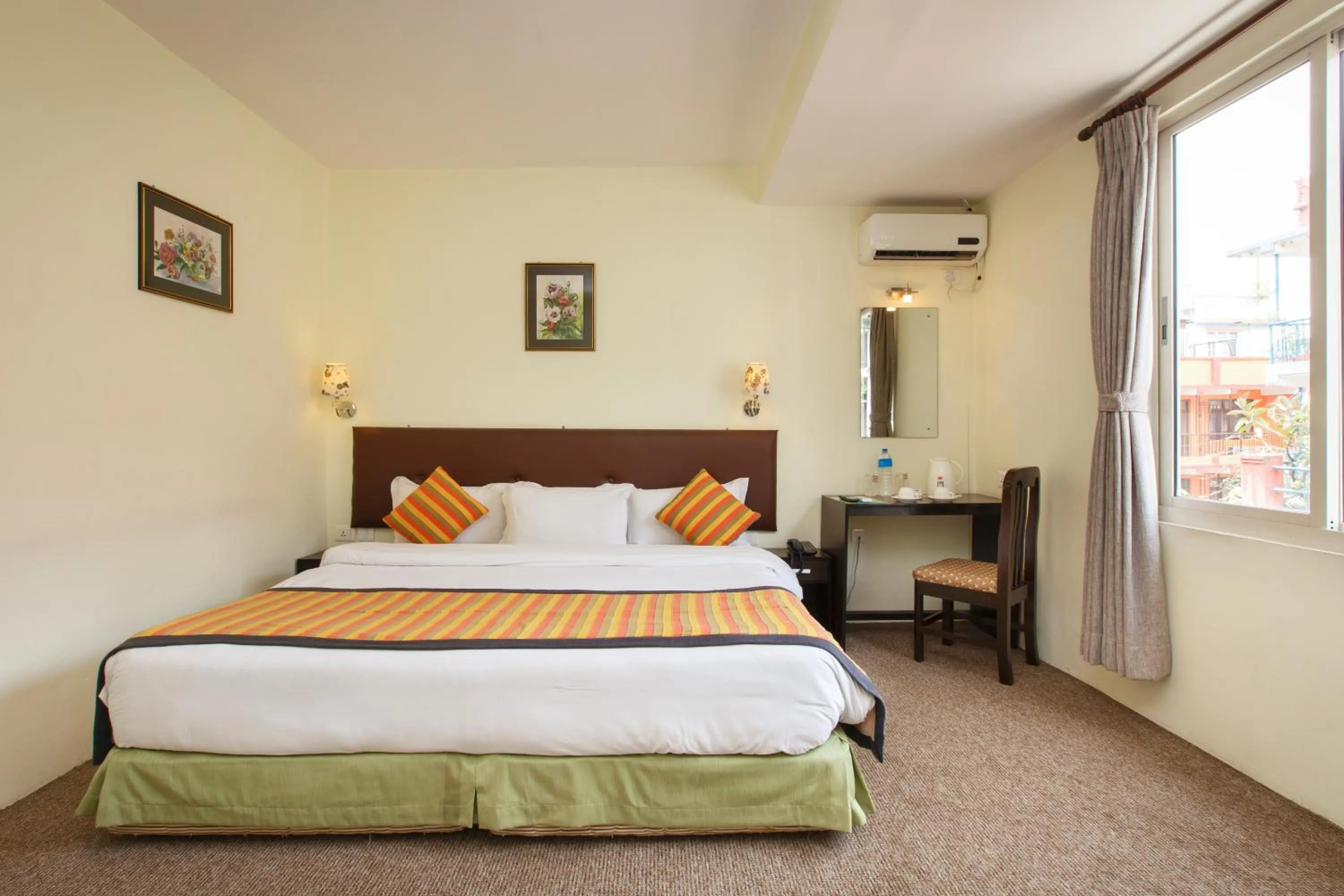 Bedroom, Bed in Hotel Serenity Kathmandu