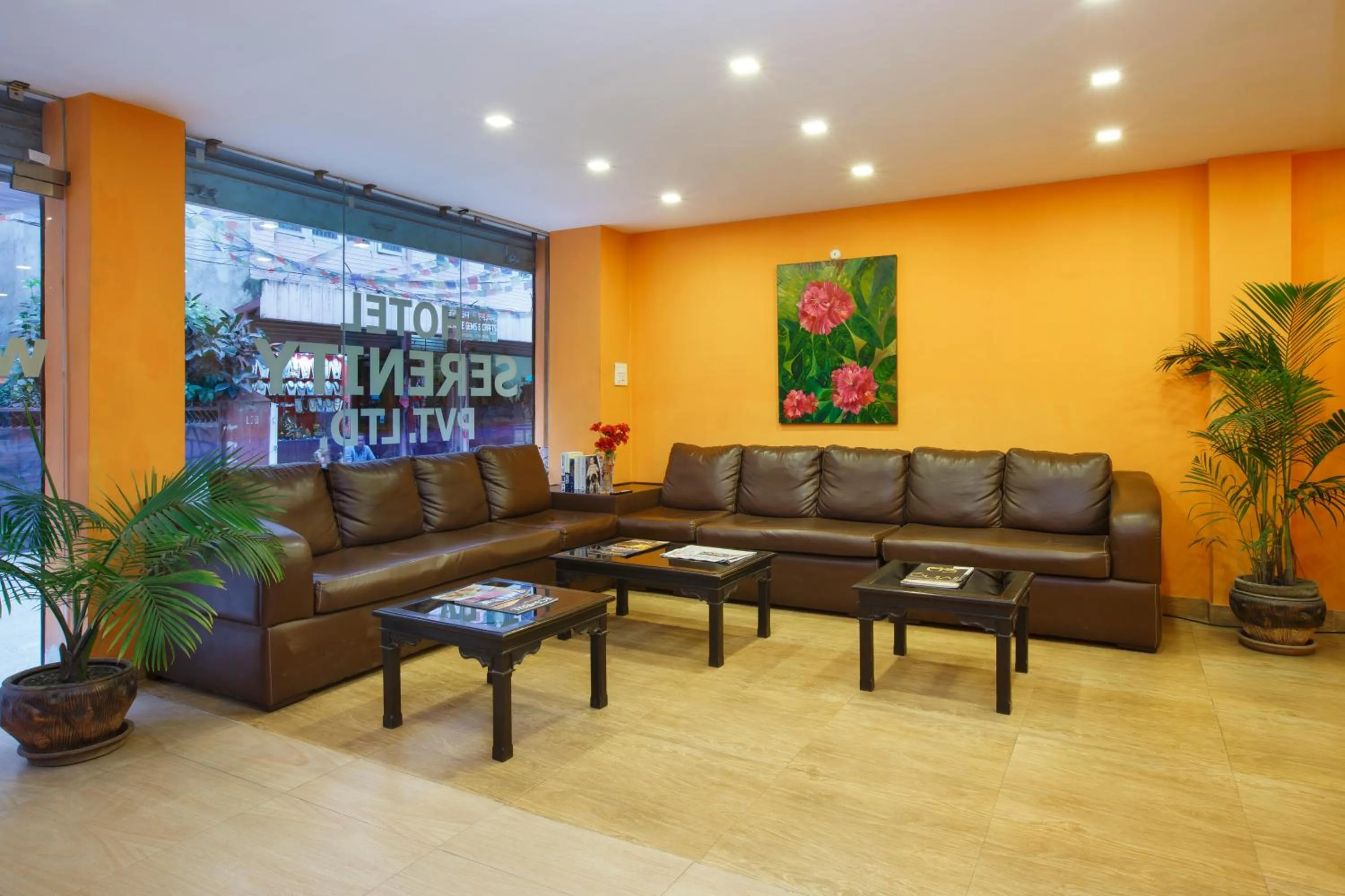 Lobby or reception in Hotel Serenity Kathmandu