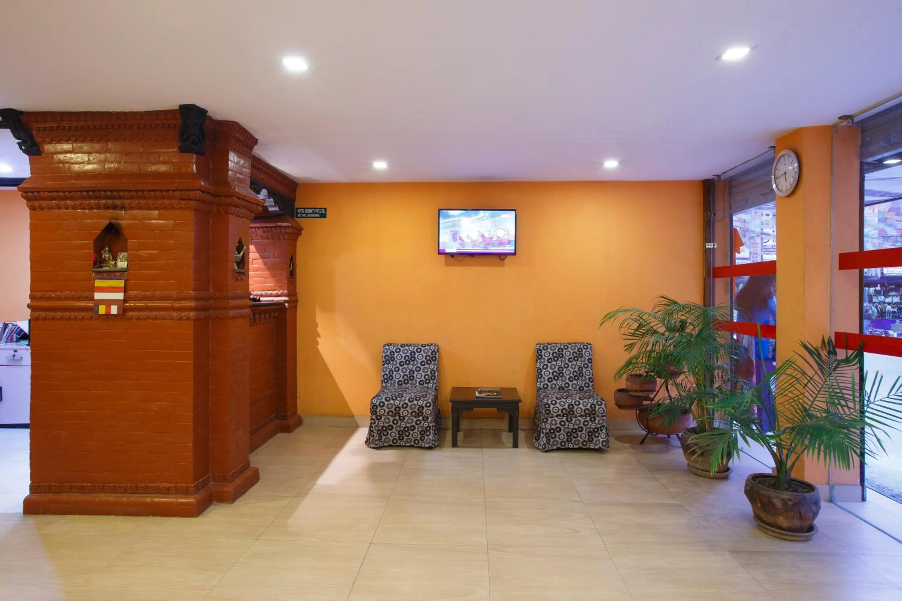 Lobby or reception in Hotel Serenity Kathmandu