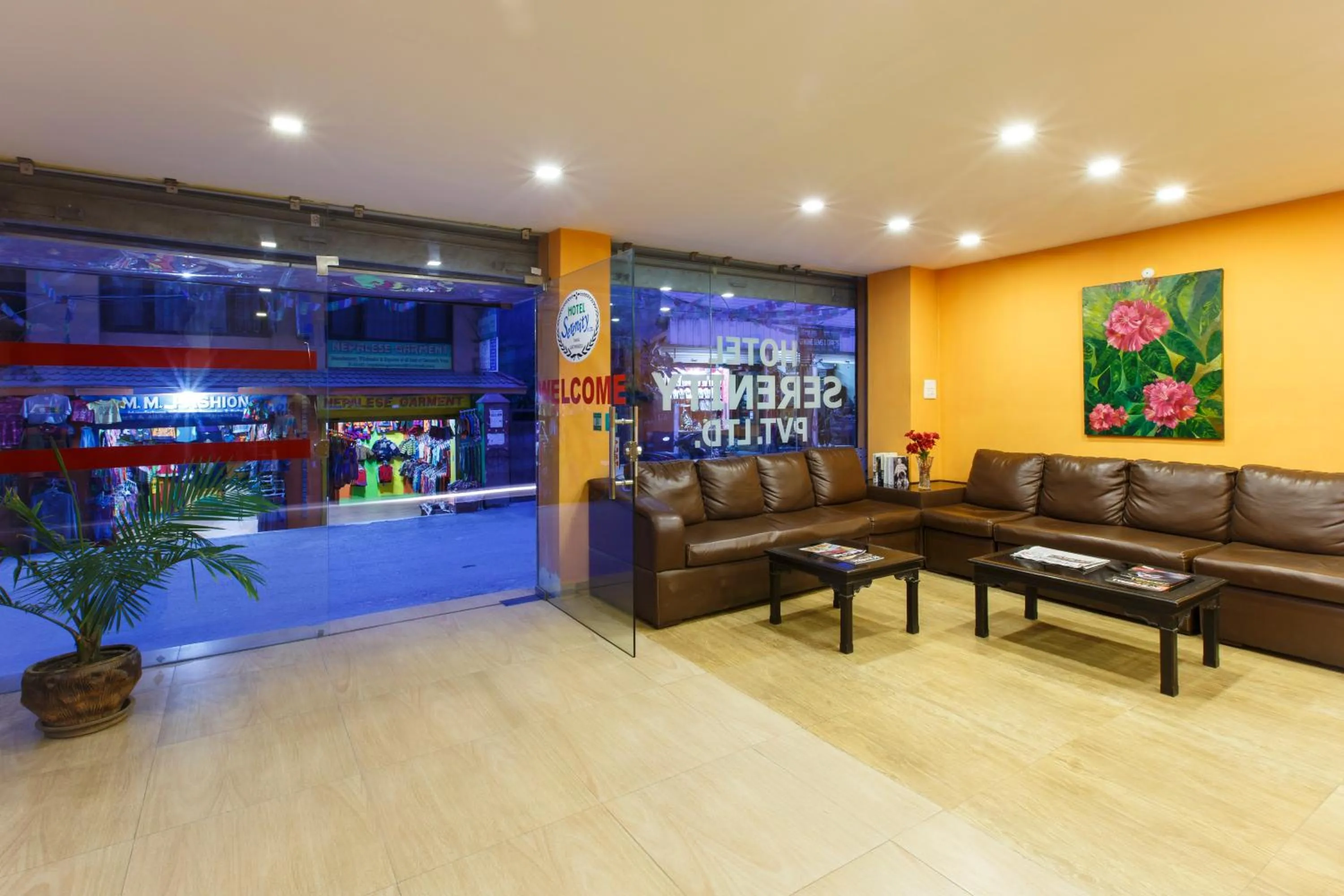 Lobby or reception in Hotel Serenity Kathmandu
