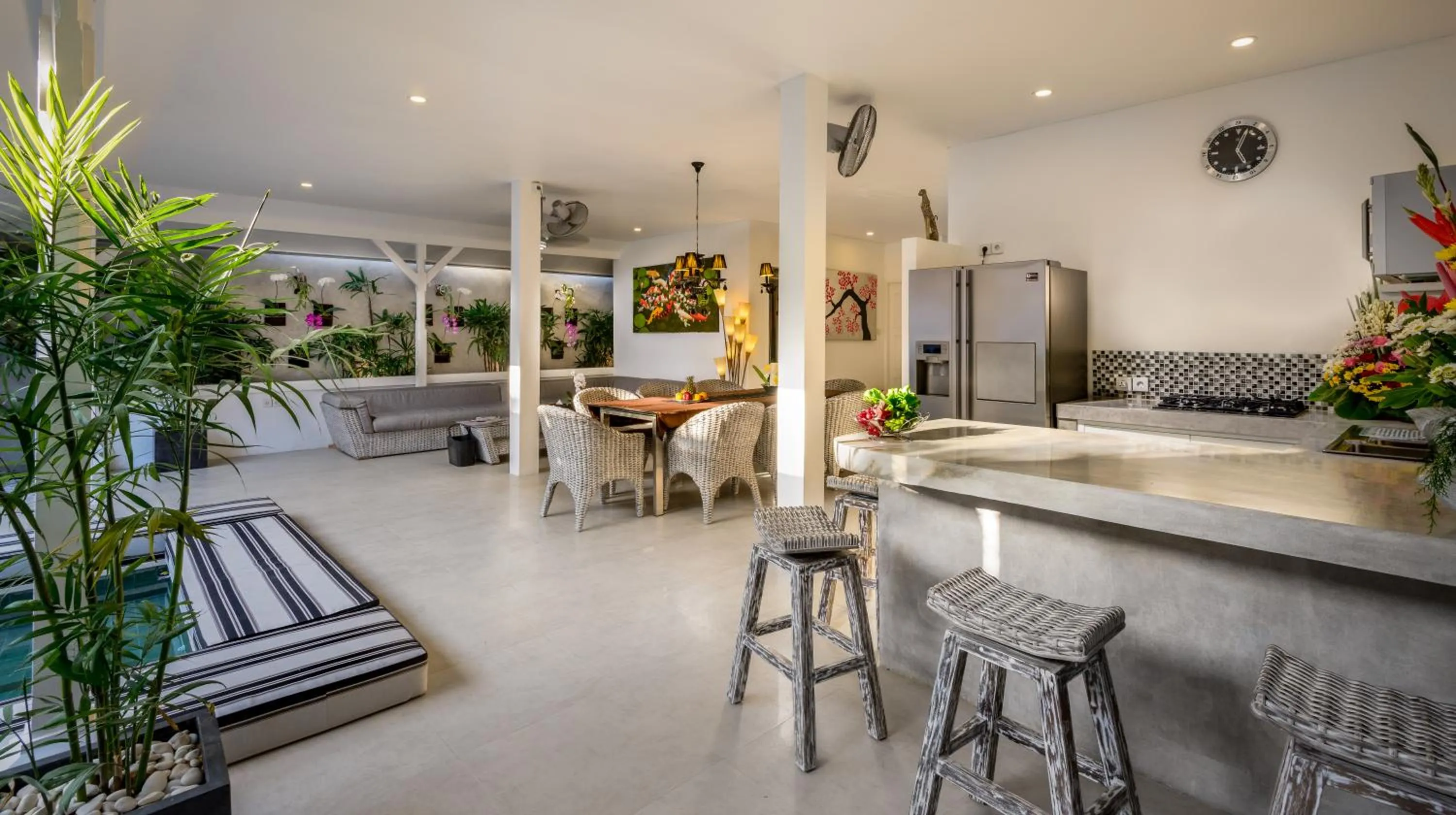 Living room in Villa Ozamiz Seminyak