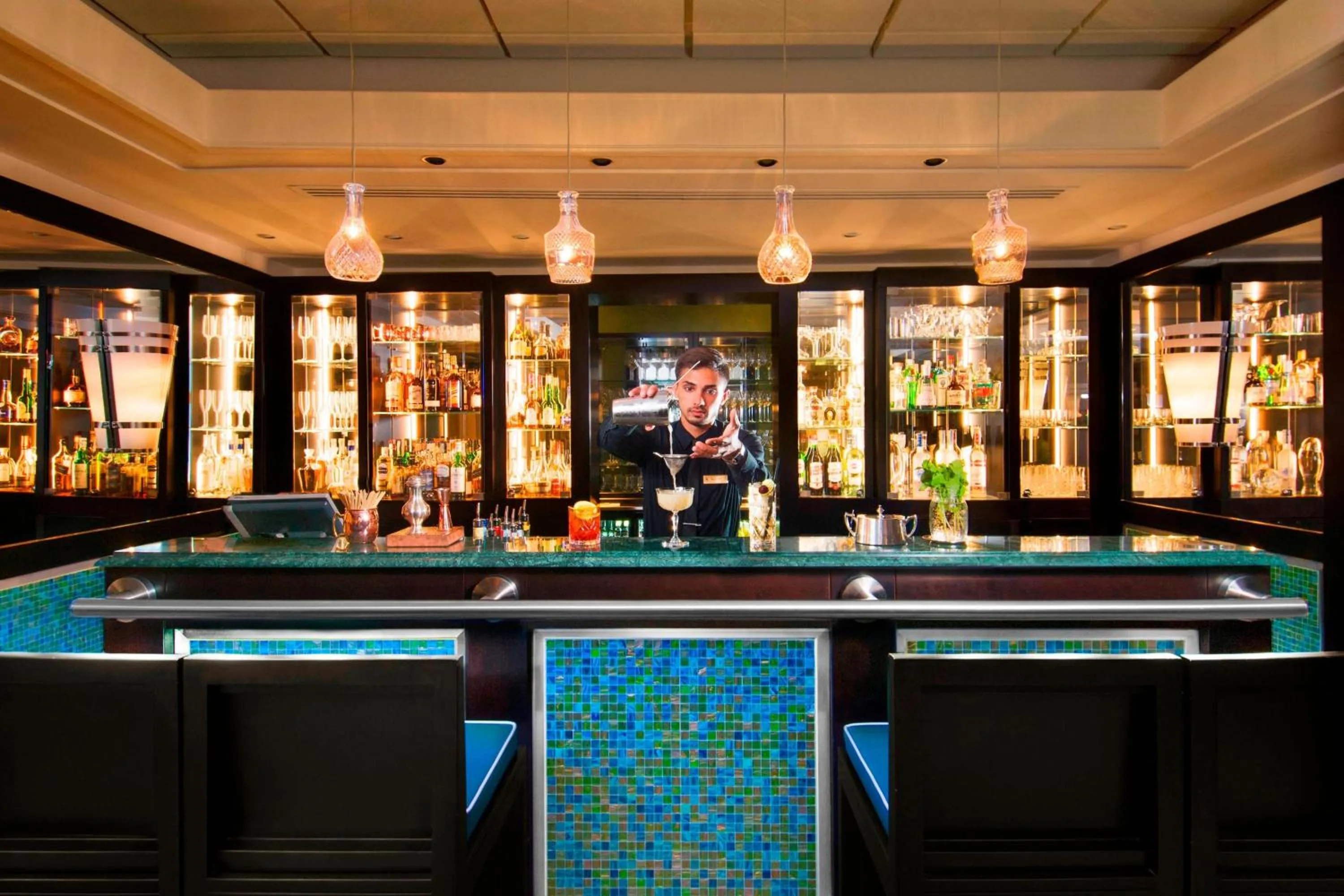 Lounge or bar in Rome Marriott Grand Hotel Flora