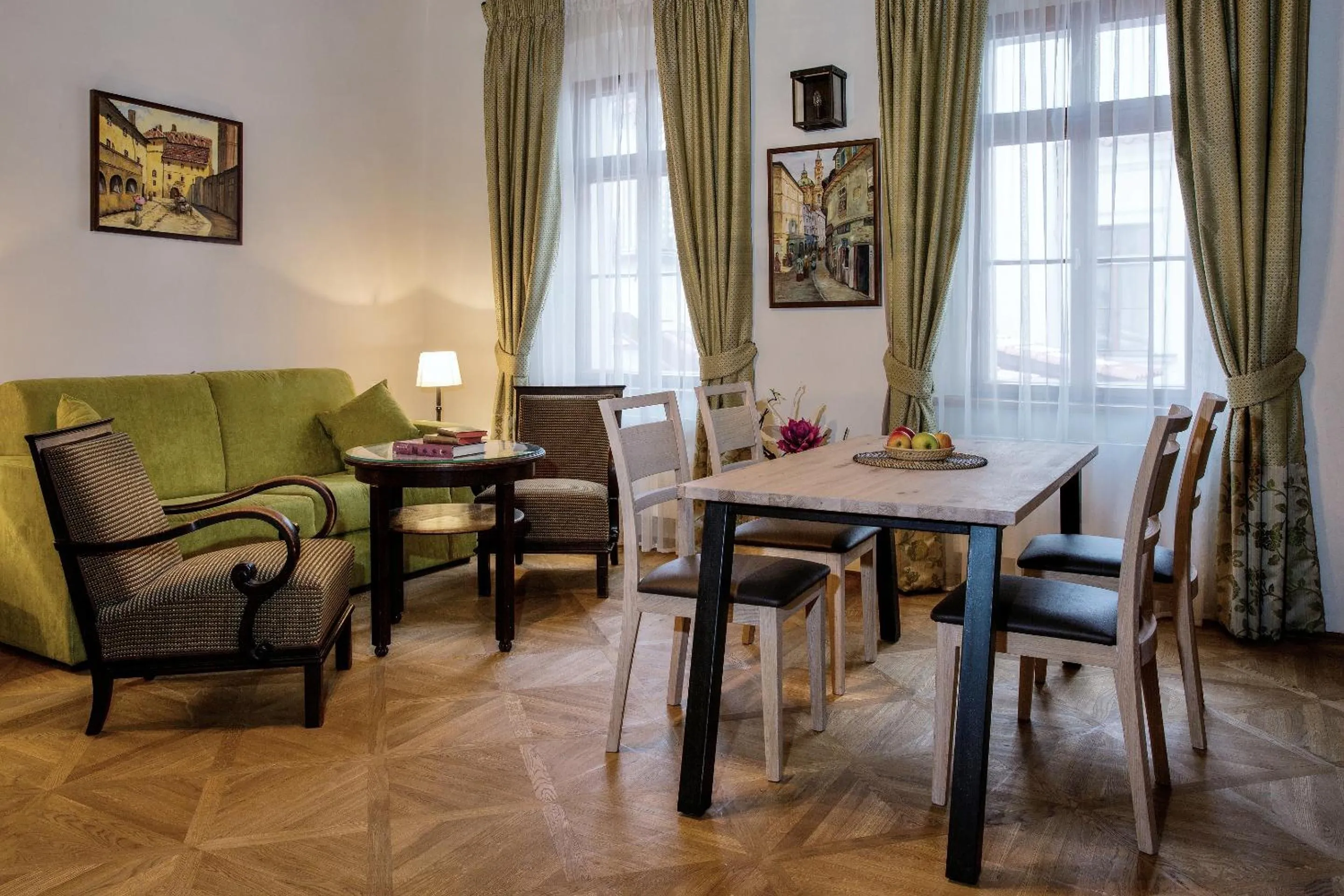 Living room in Residence U Mecenáše