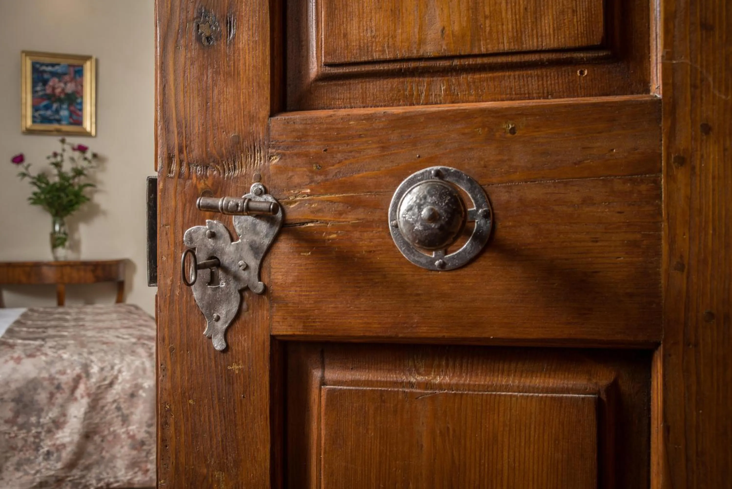 Decorative detail in Residence U Mecenáše