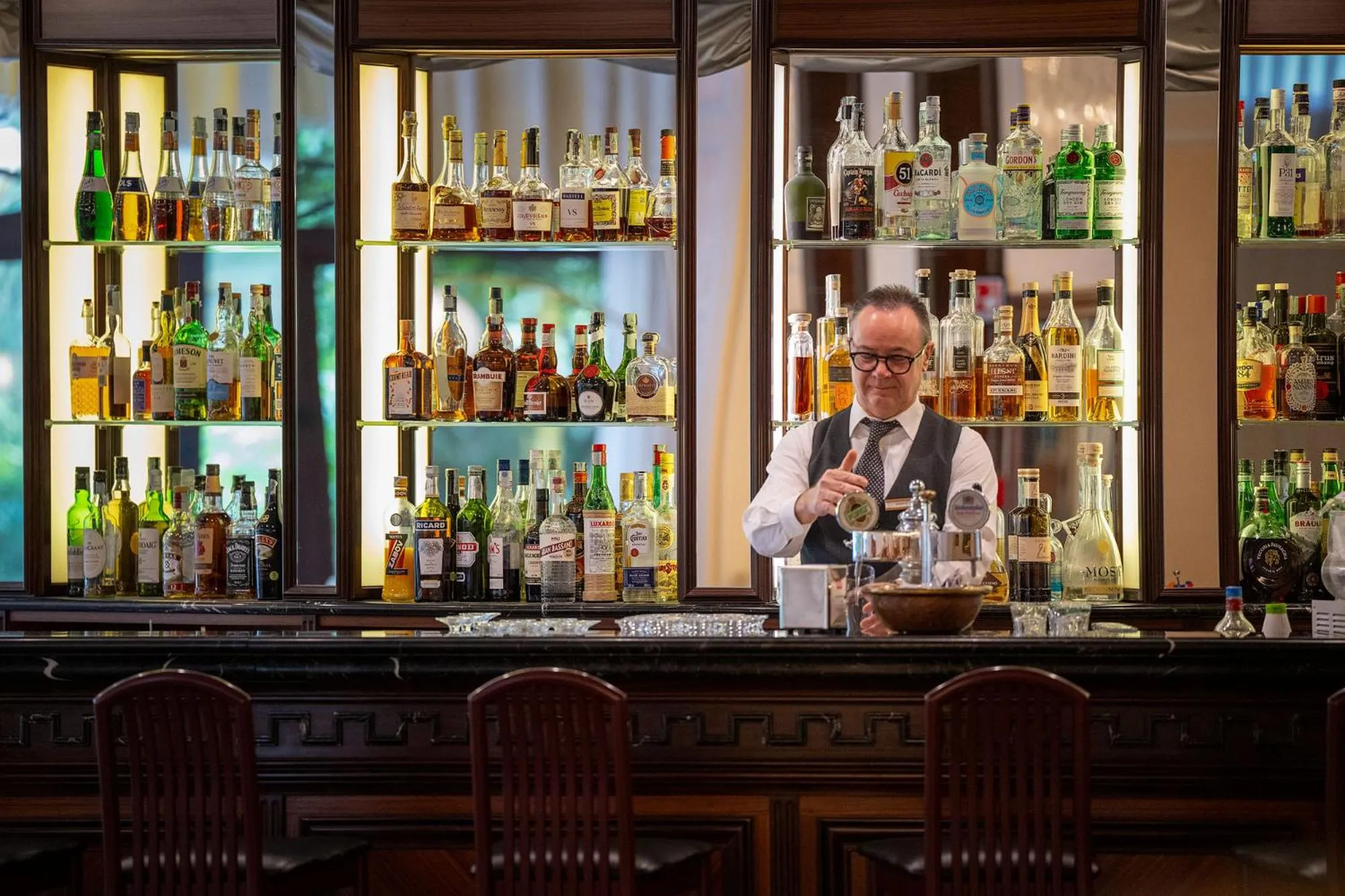 Lounge or bar in Hotel Apollo Terme