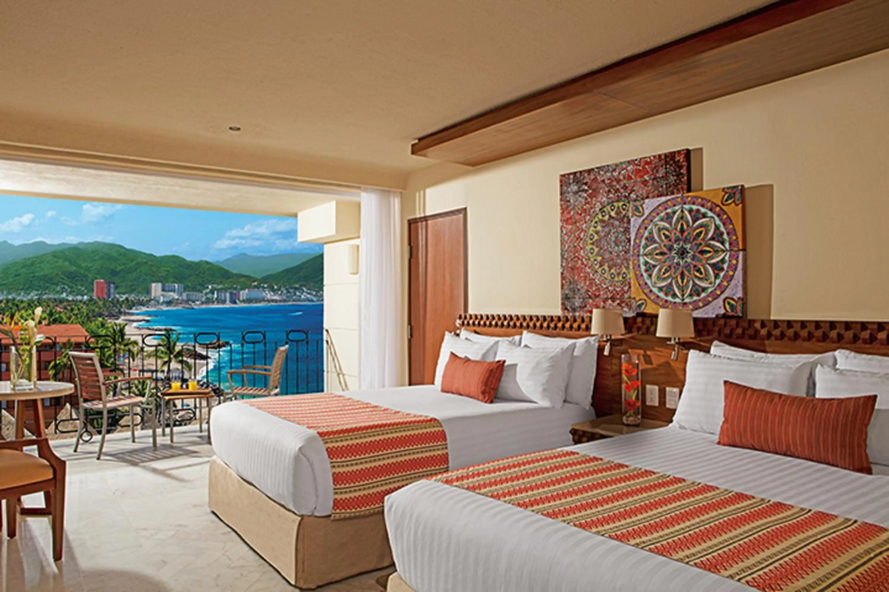 Photo of the whole room, Bed in Sunscape Puerto Vallarta Resort