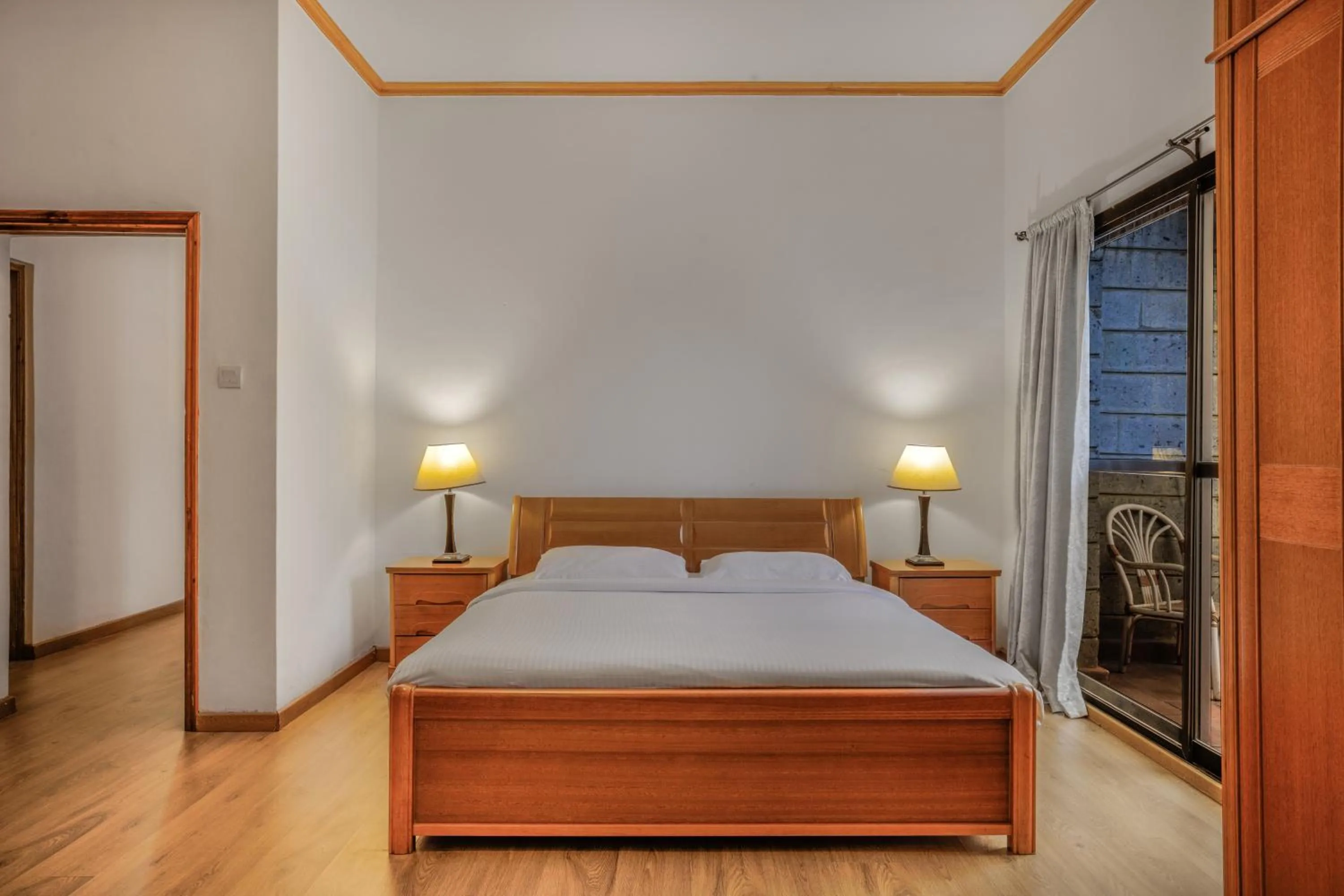 Bed in Kates Apartments