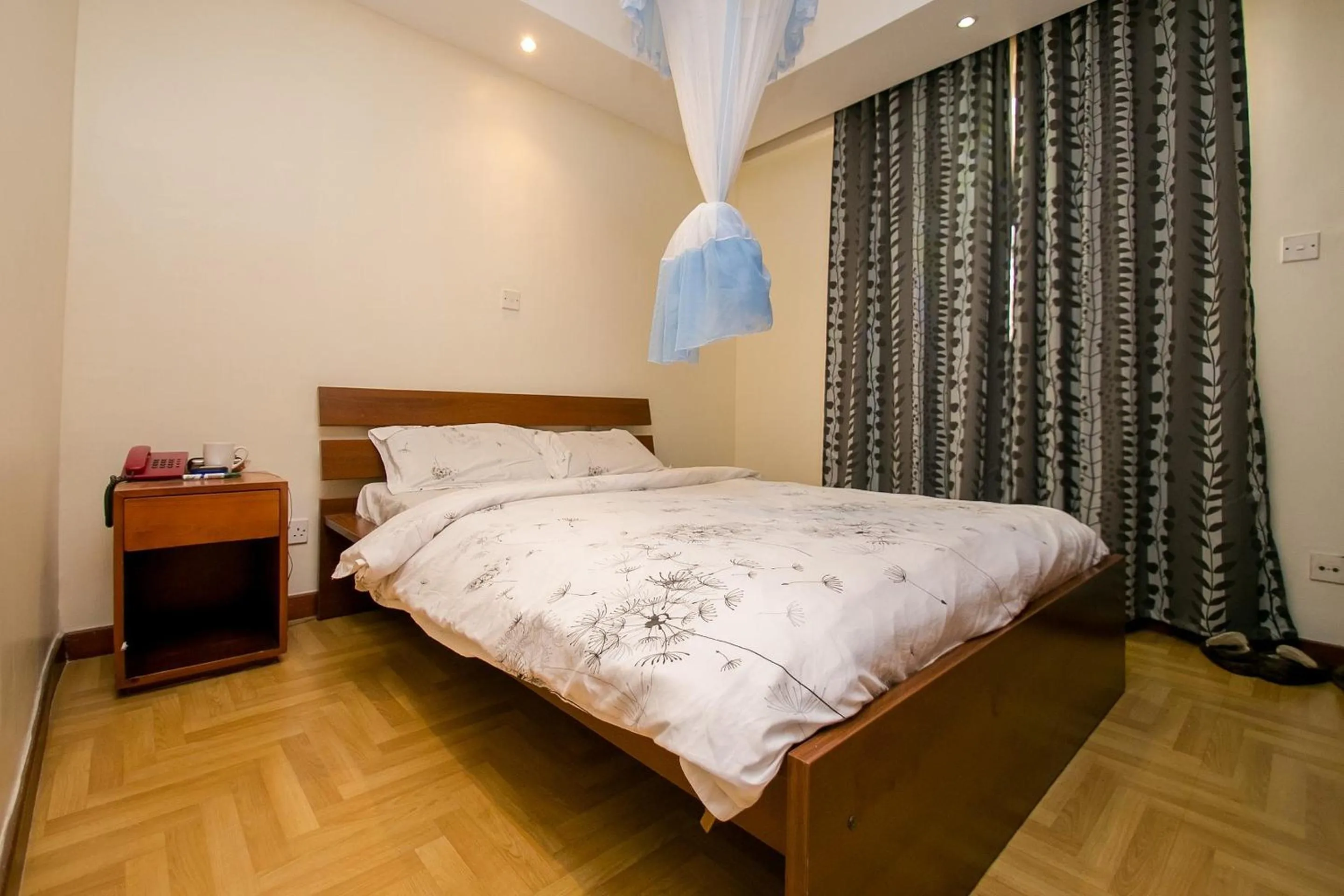 Bed in Kates Apartments