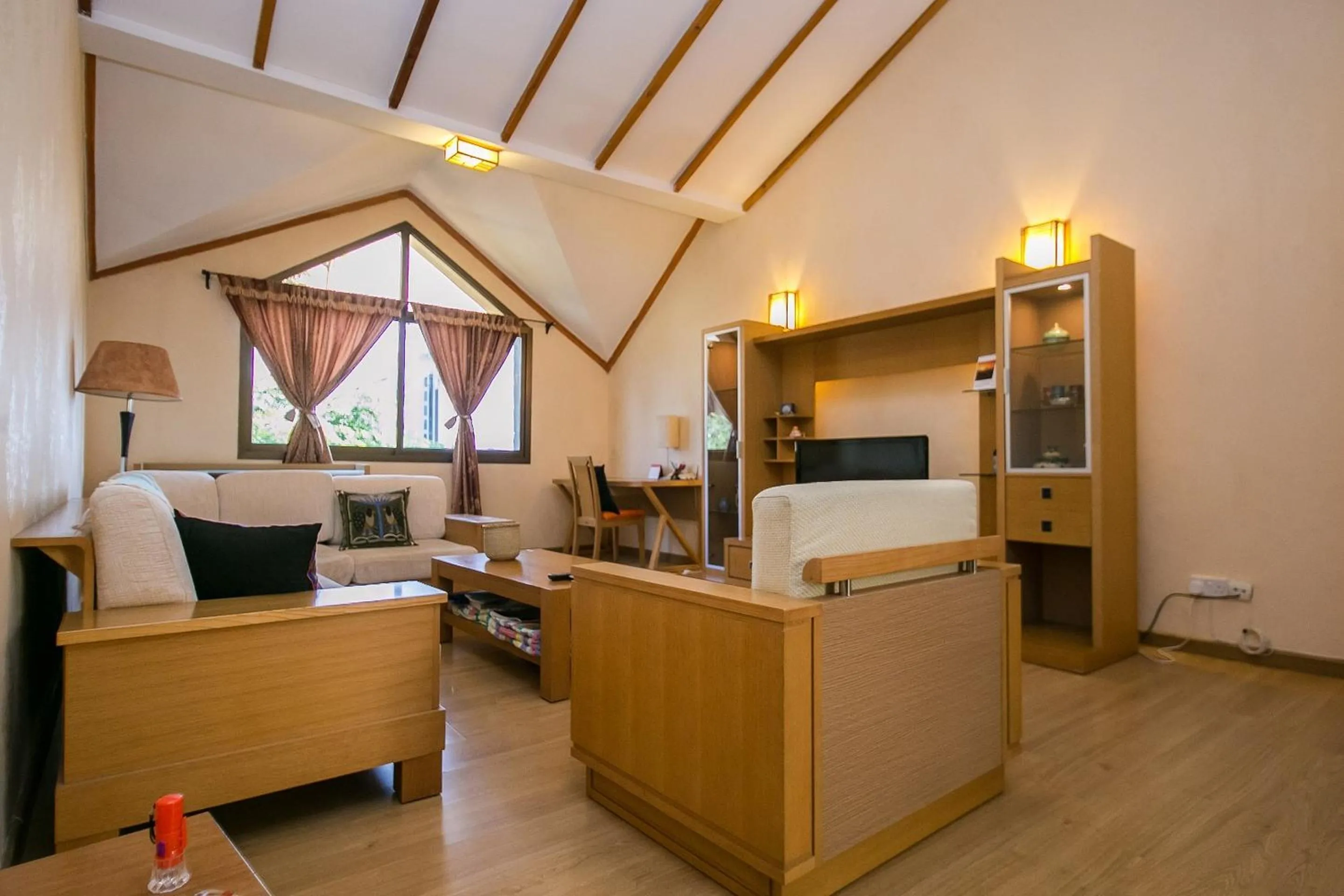 Living room in Kates Apartments