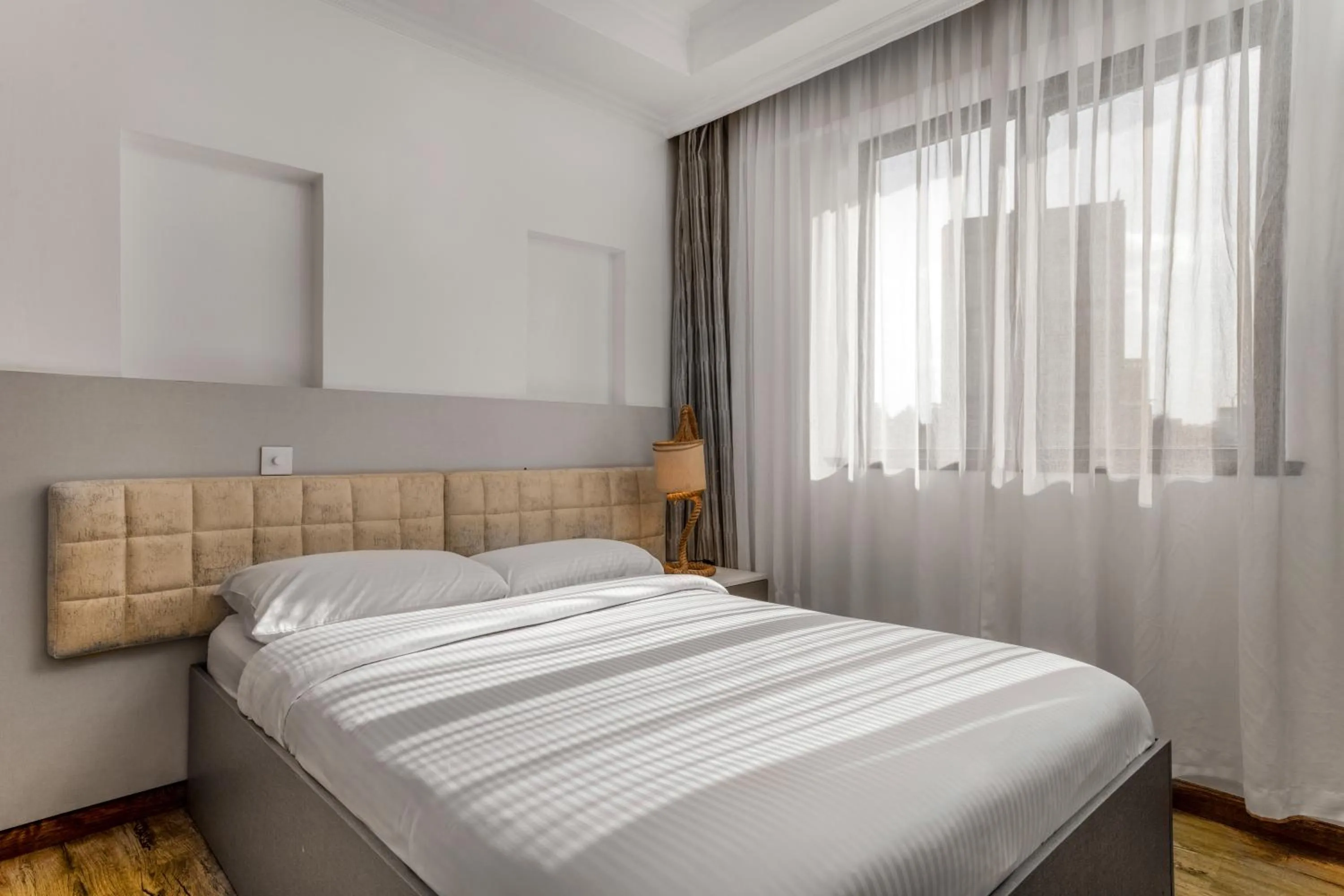 Bed in Kates Apartments