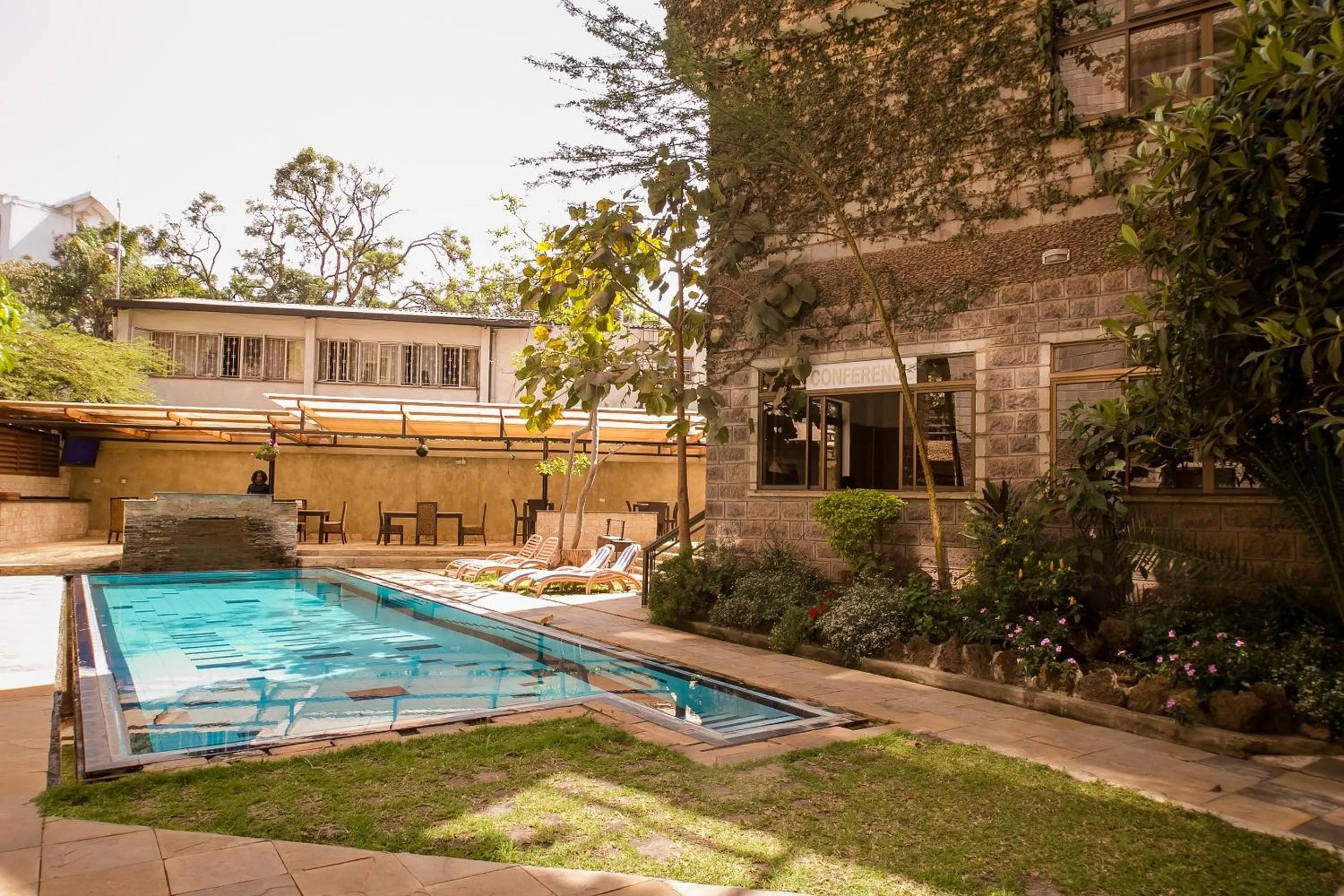 Swimming pool in Kates Apartments