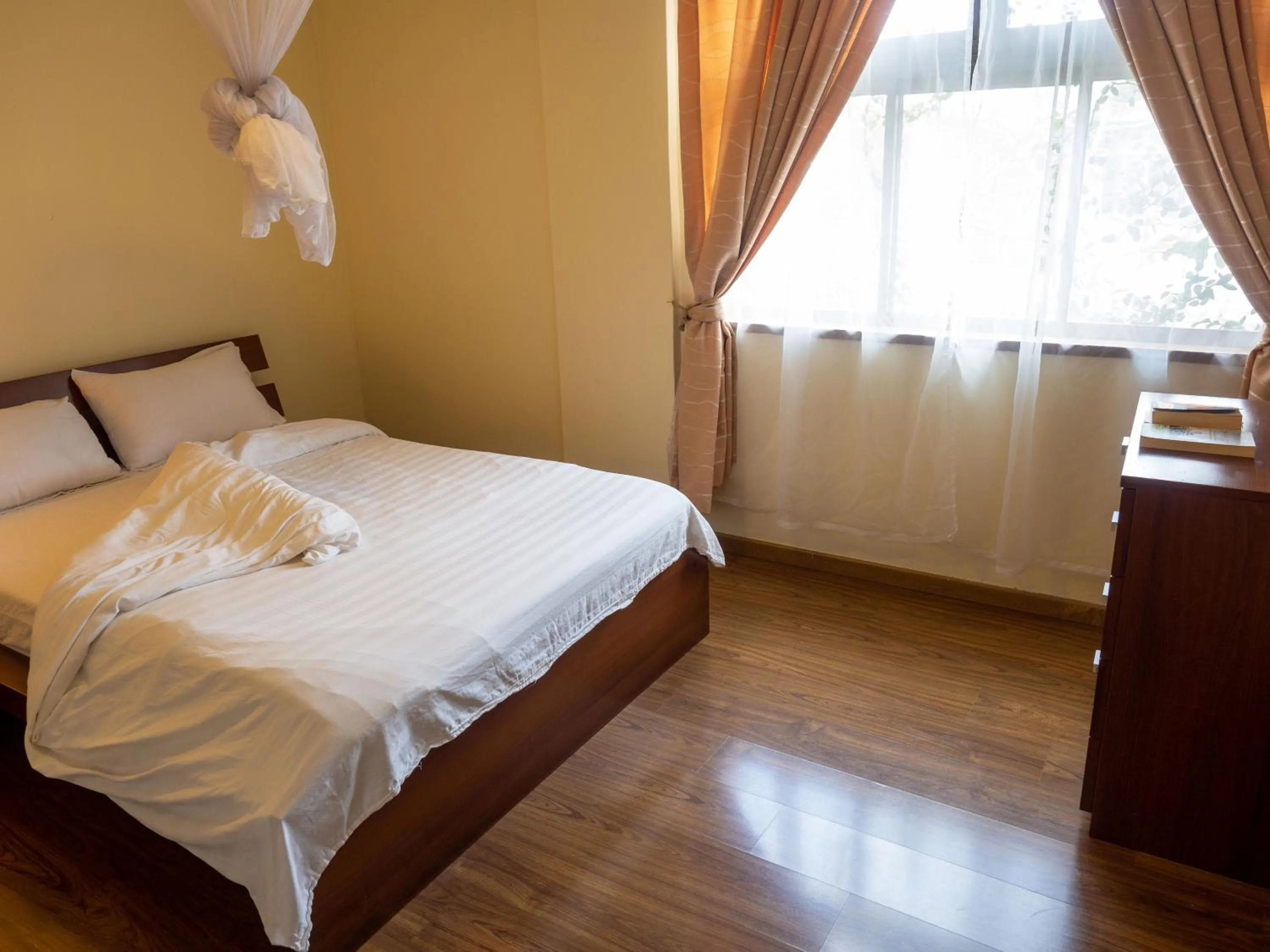 Bed in Kates Apartments