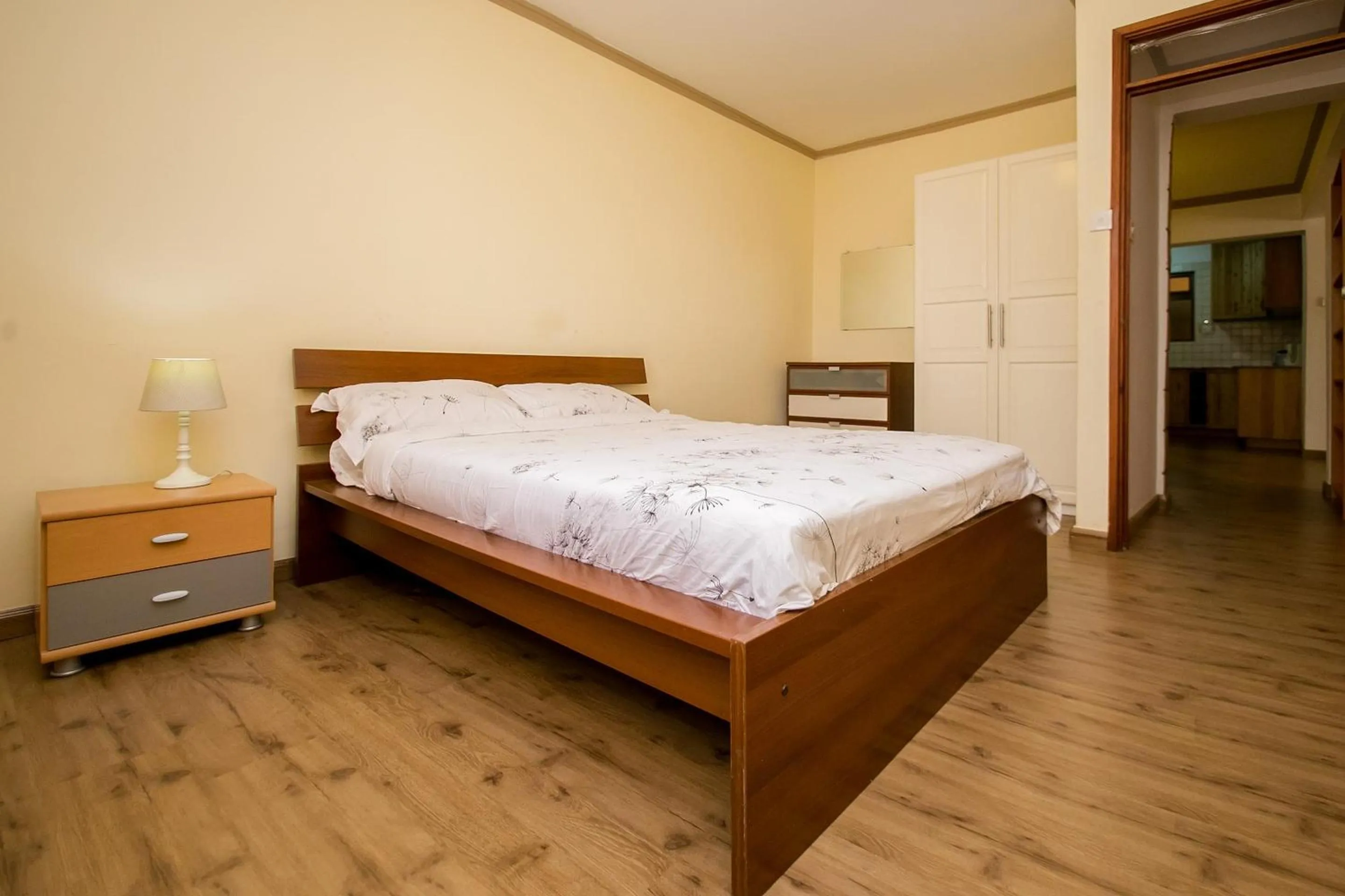 Bed in Kates Apartments