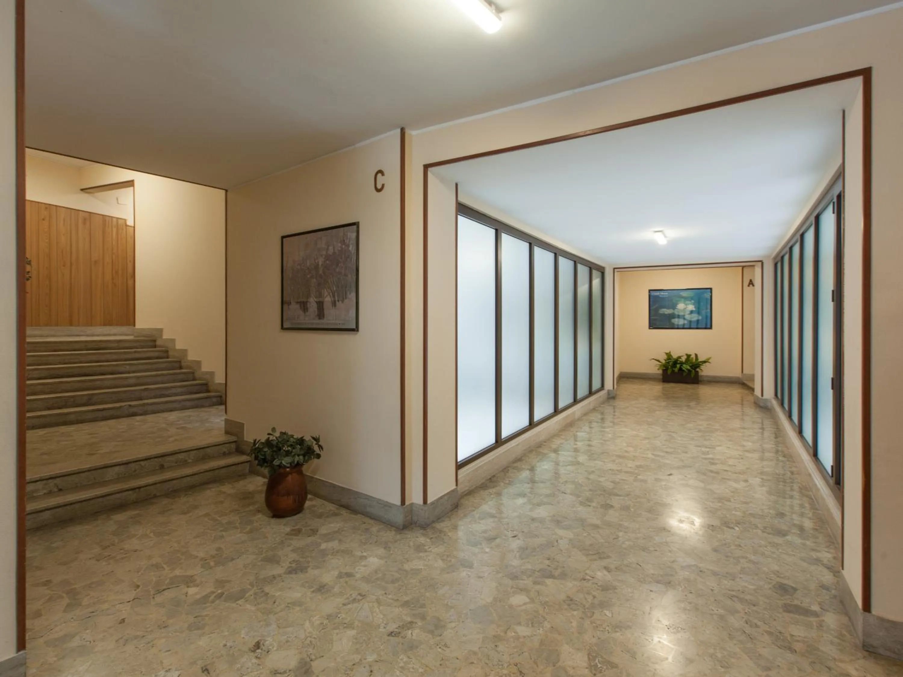 Decorative detail in Dormi a Roma