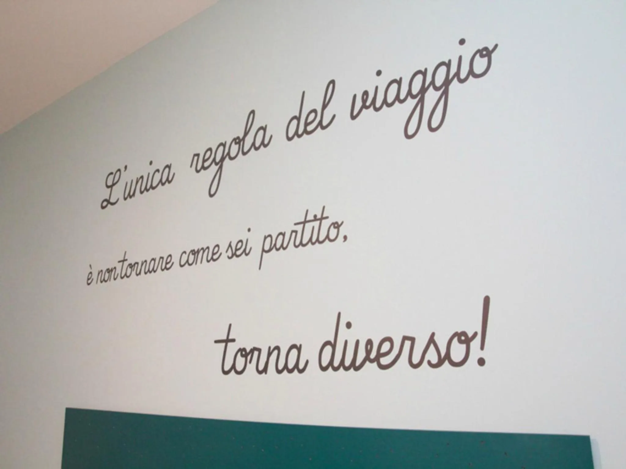 Decorative detail in Dormi a Roma