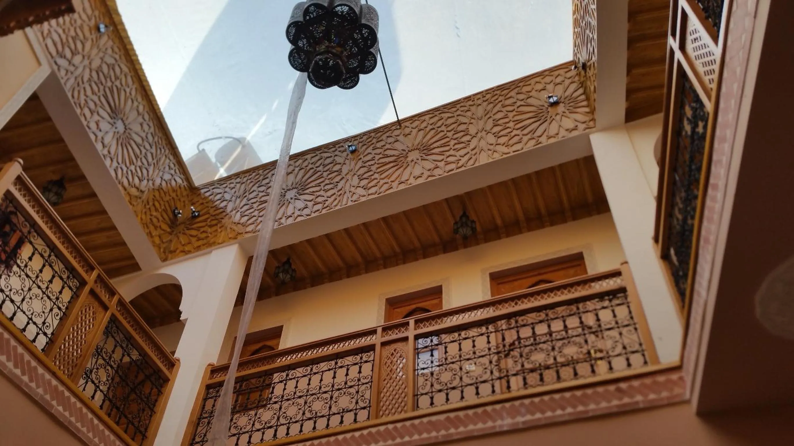 Balcony/Terrace in Riad Jenan Adam