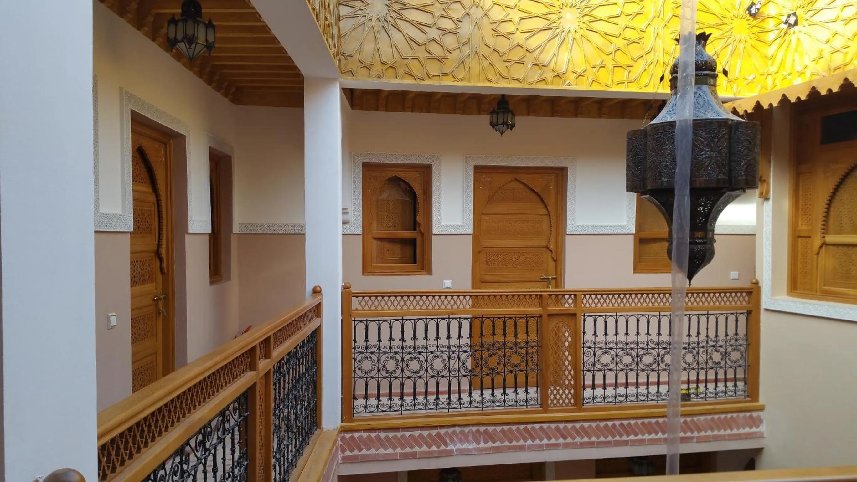 Decorative detail in Riad Jenan Adam