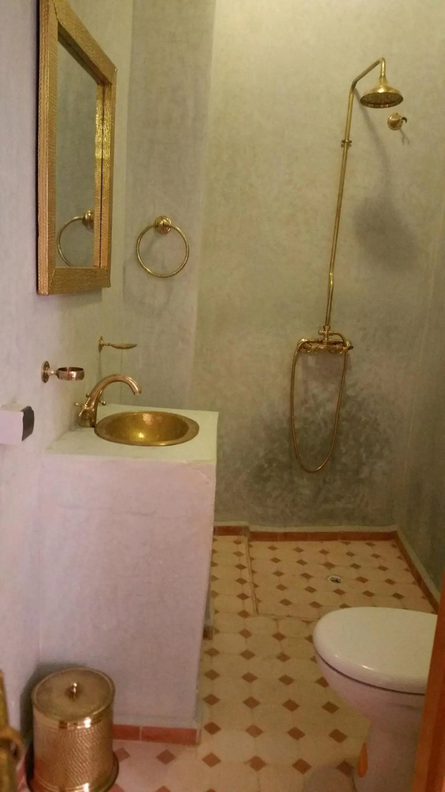 Bathroom in Riad Jenan Adam