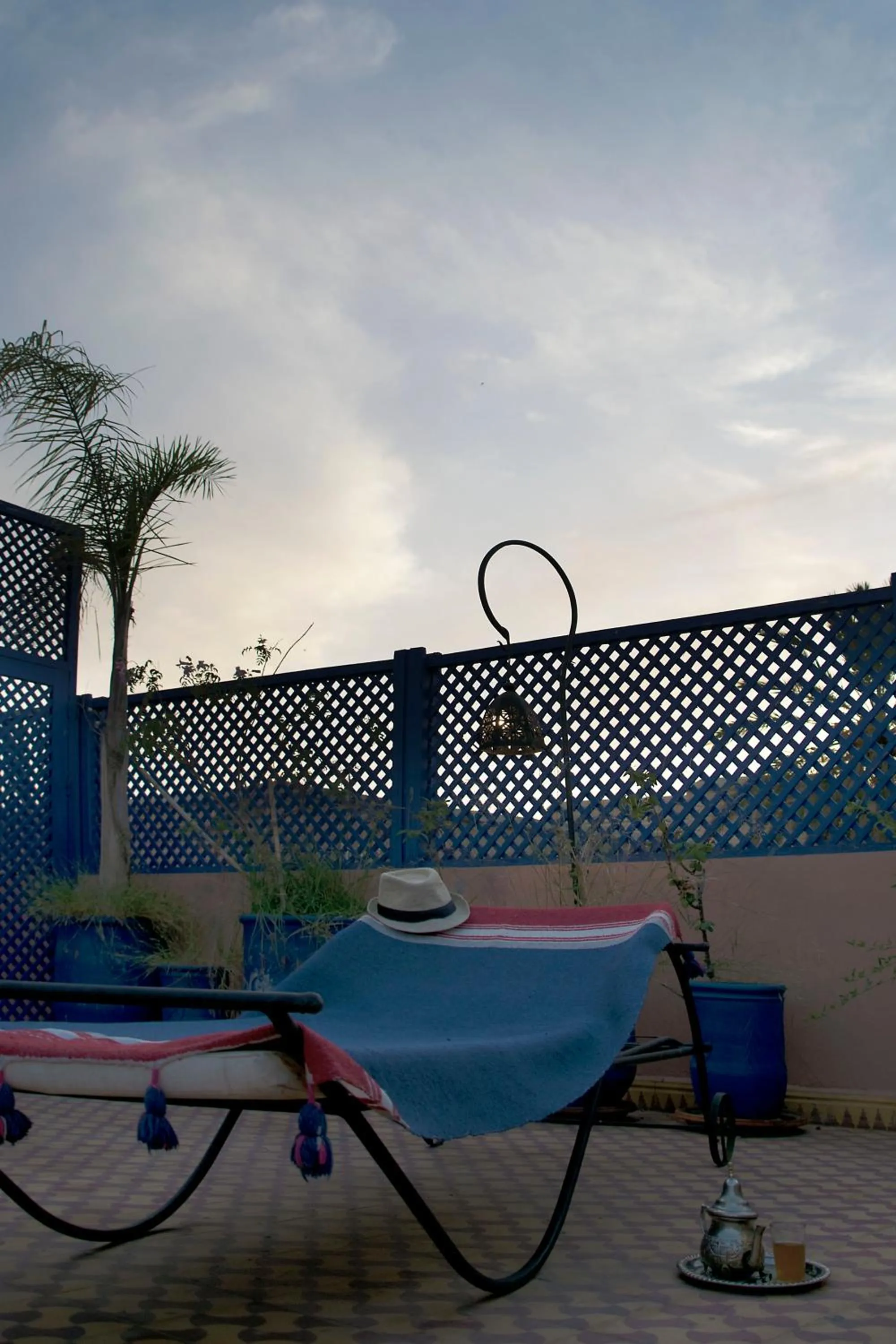 Balcony/Terrace in Riad Jenan Adam