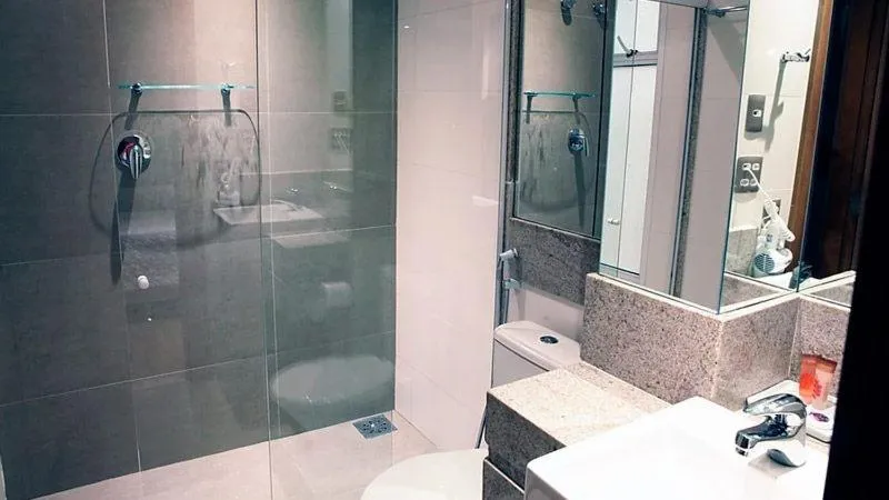 Bathroom in Plaza Spania Boutique Hotel