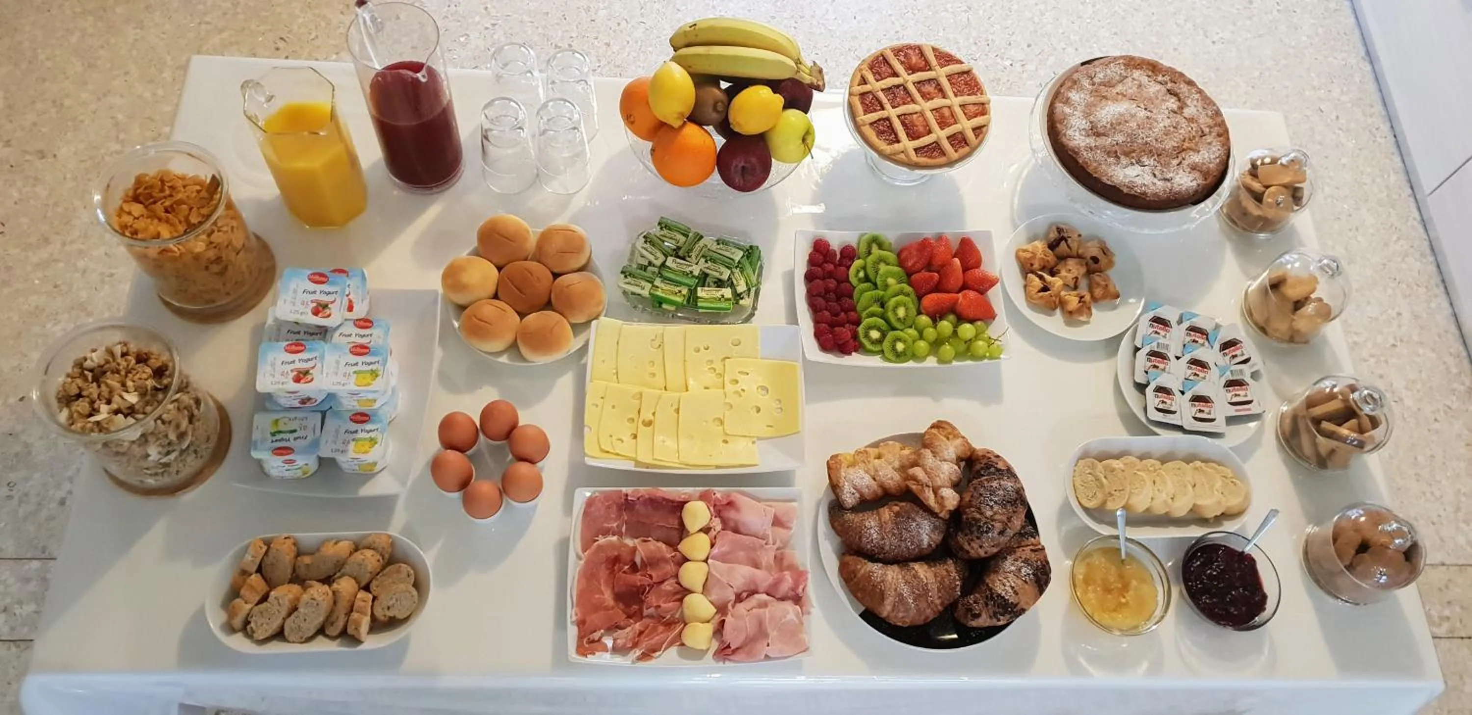 Breakfast in B&B Ca' Rina