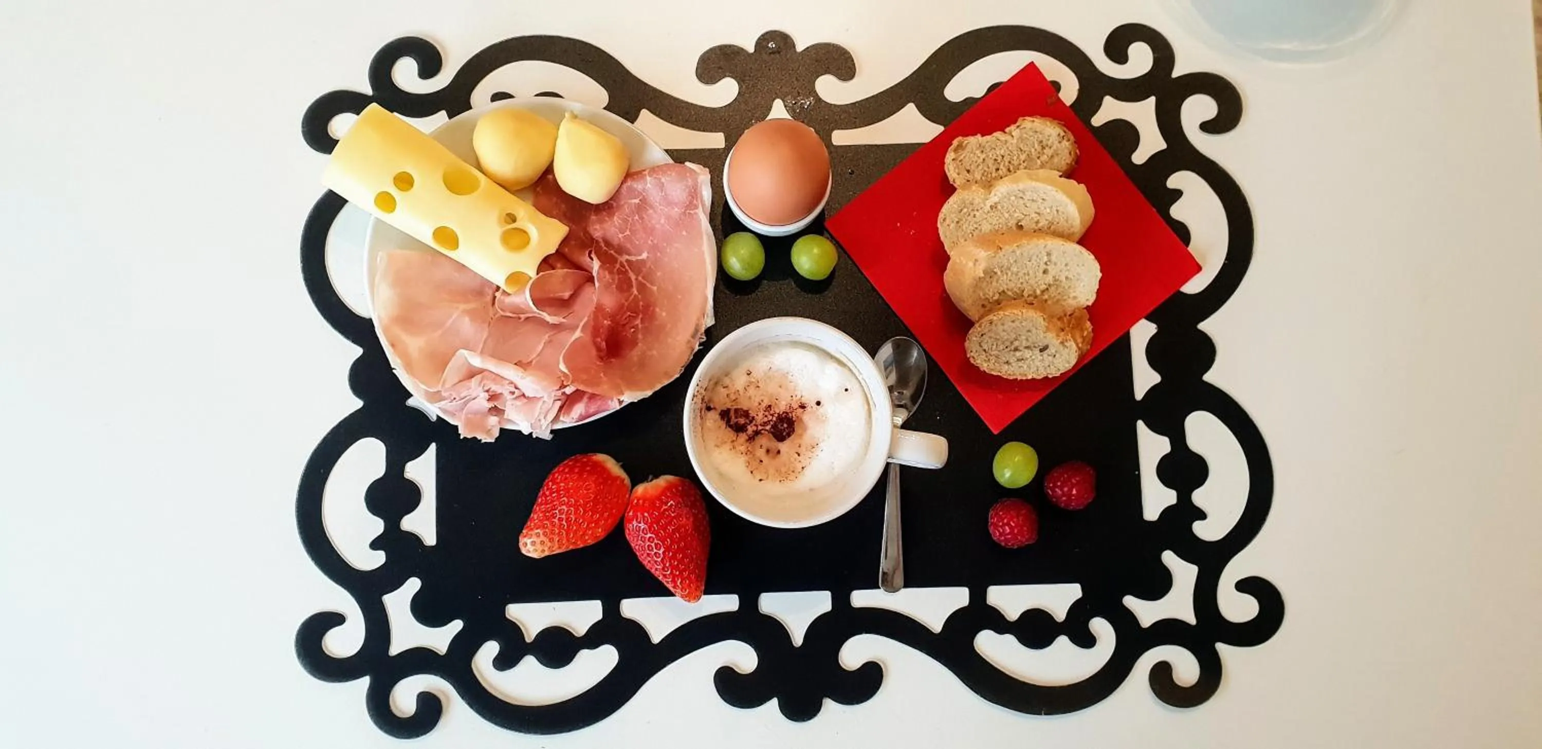 Food and drinks in B&B Ca' Rina