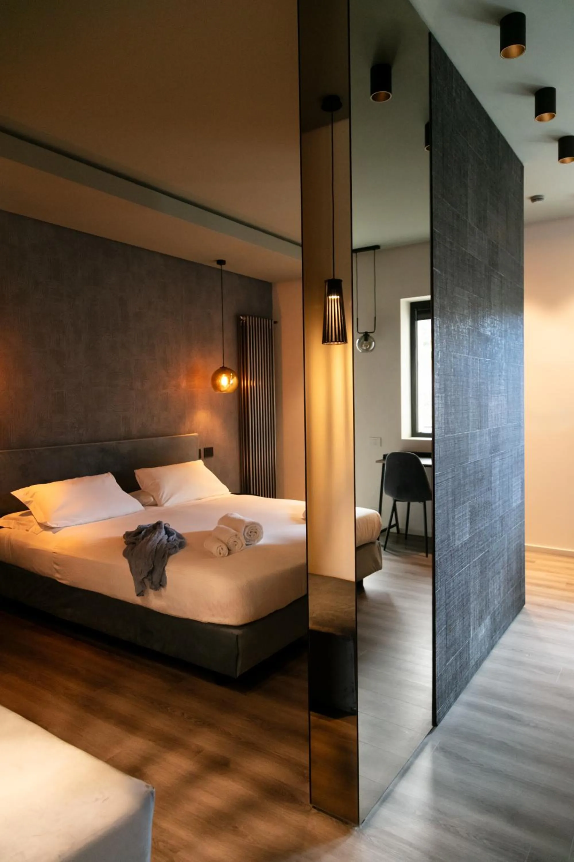 Bed in Michelangelo Etna Hotel