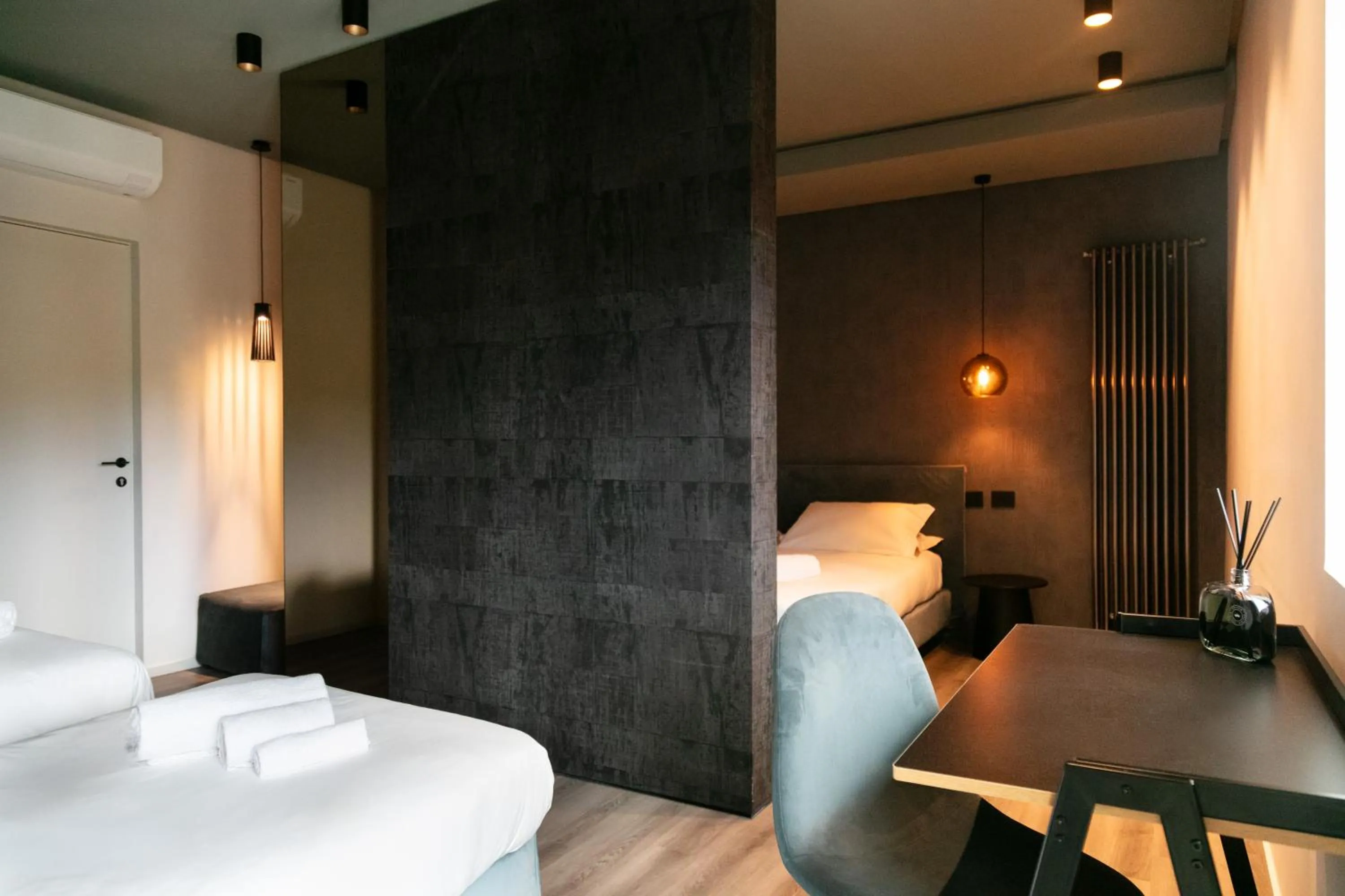 Bed in Michelangelo Etna Hotel