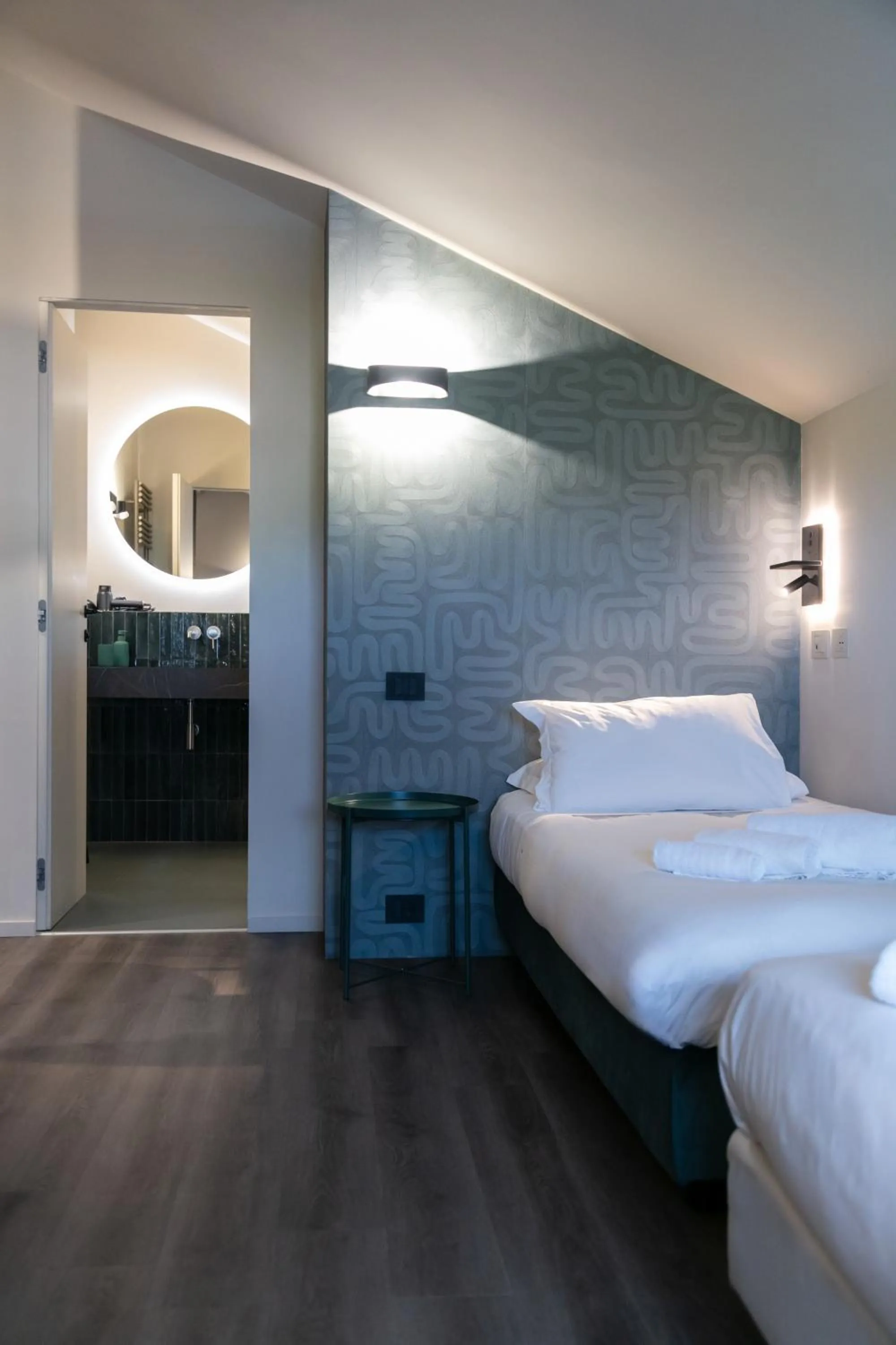 Bed in Michelangelo Etna Hotel