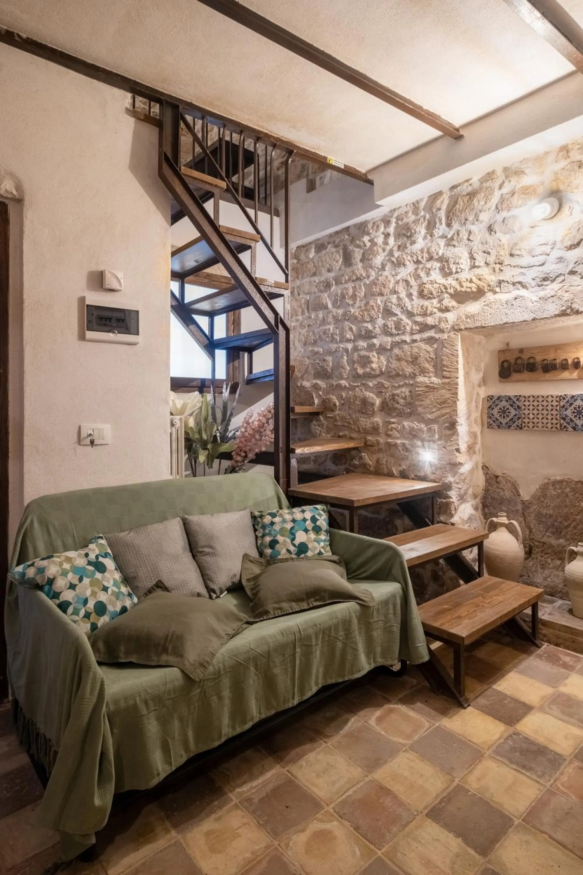 Living room in Si-Moutique, le Case-grotte degli Avi 2