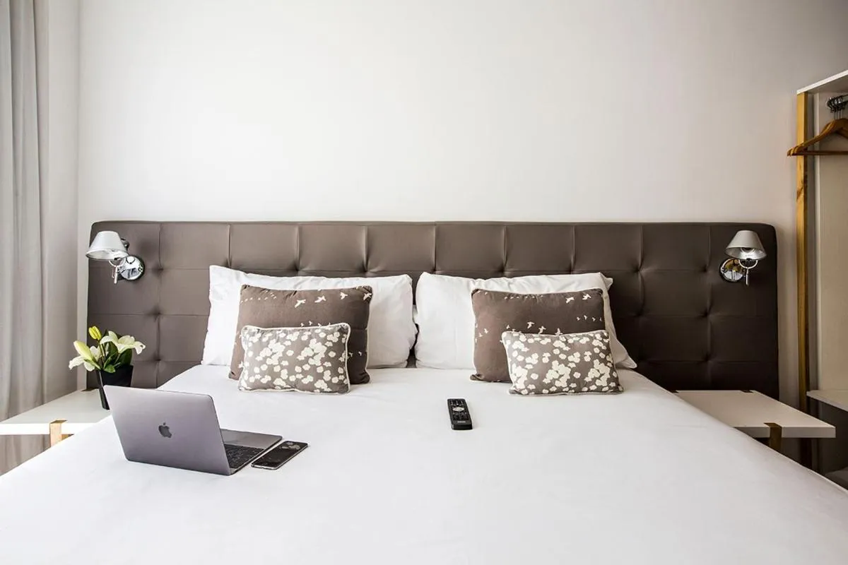 Bed in Flaat Recoleta Plaza