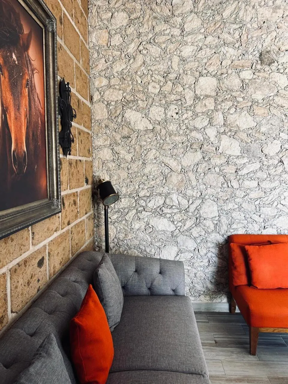 Living room in Cabañas Rancho San Jorge