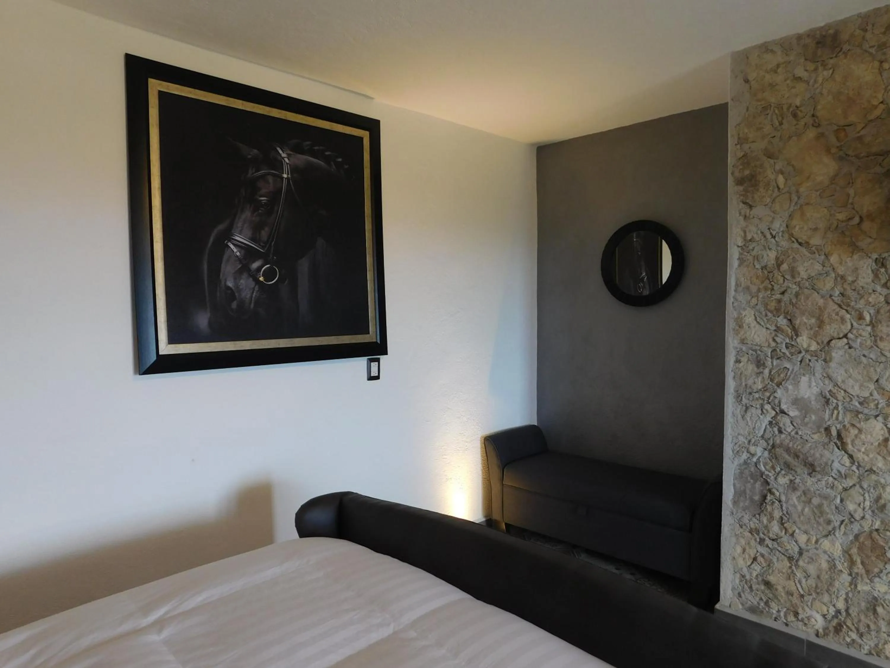 Bed in Cabañas Rancho San Jorge