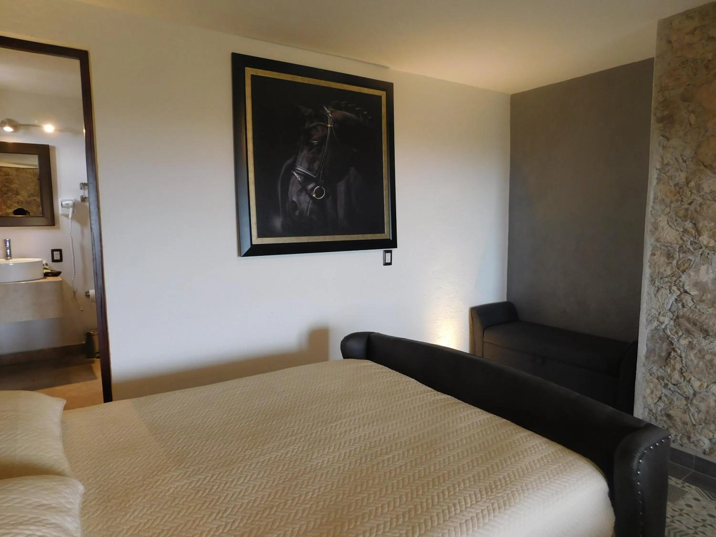 Bed in Cabañas Rancho San Jorge