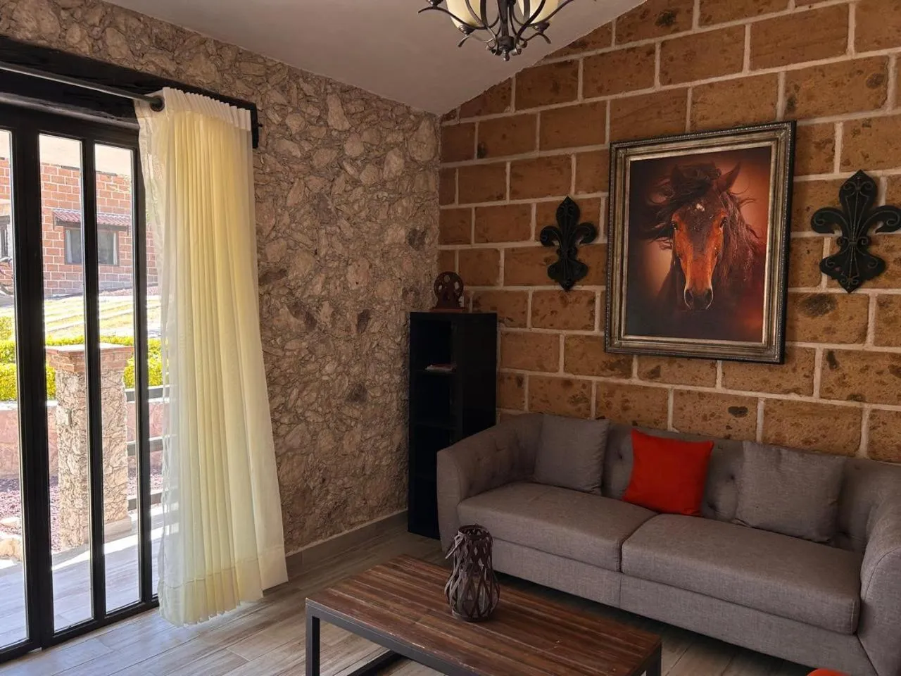 Living room in Cabañas Rancho San Jorge