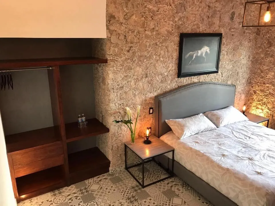 Bed in Cabañas Rancho San Jorge