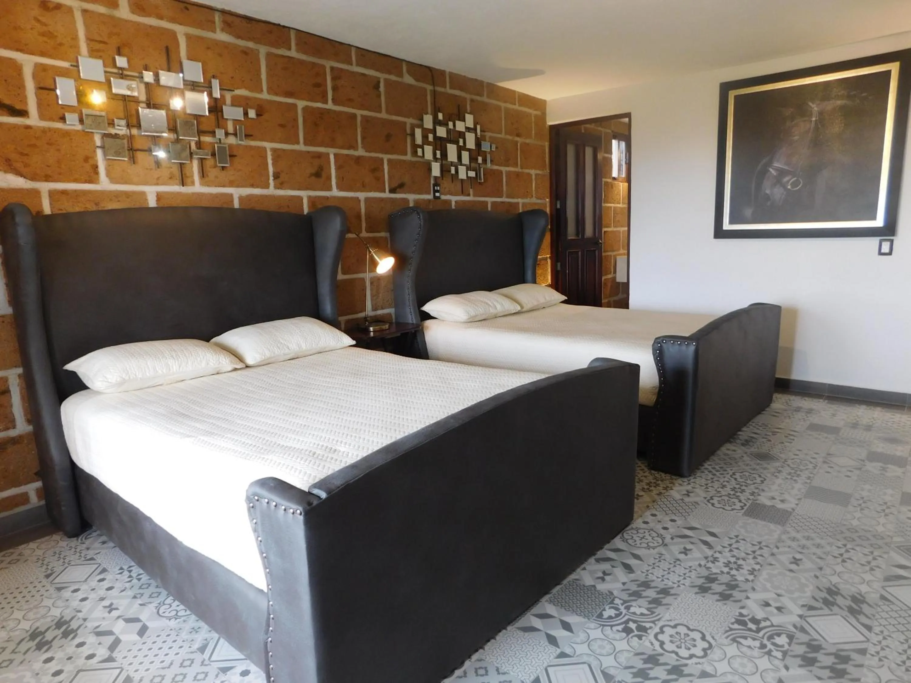 Bed in Cabañas Rancho San Jorge