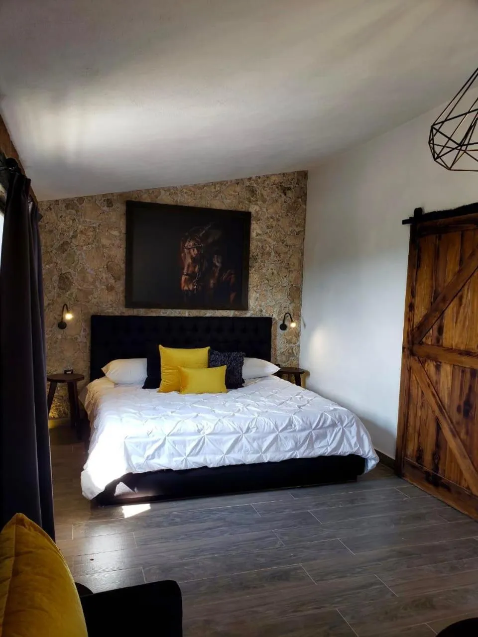 Bed in Cabañas Rancho San Jorge