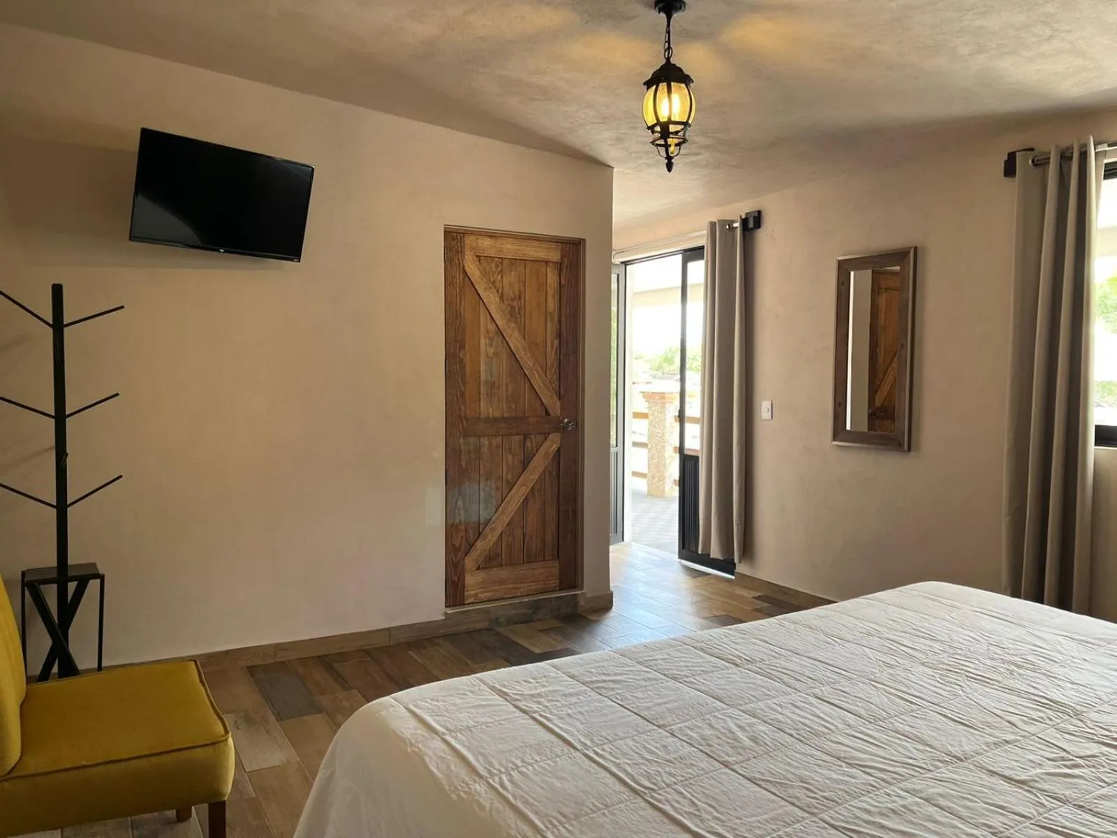 Bed in Cabañas Rancho San Jorge