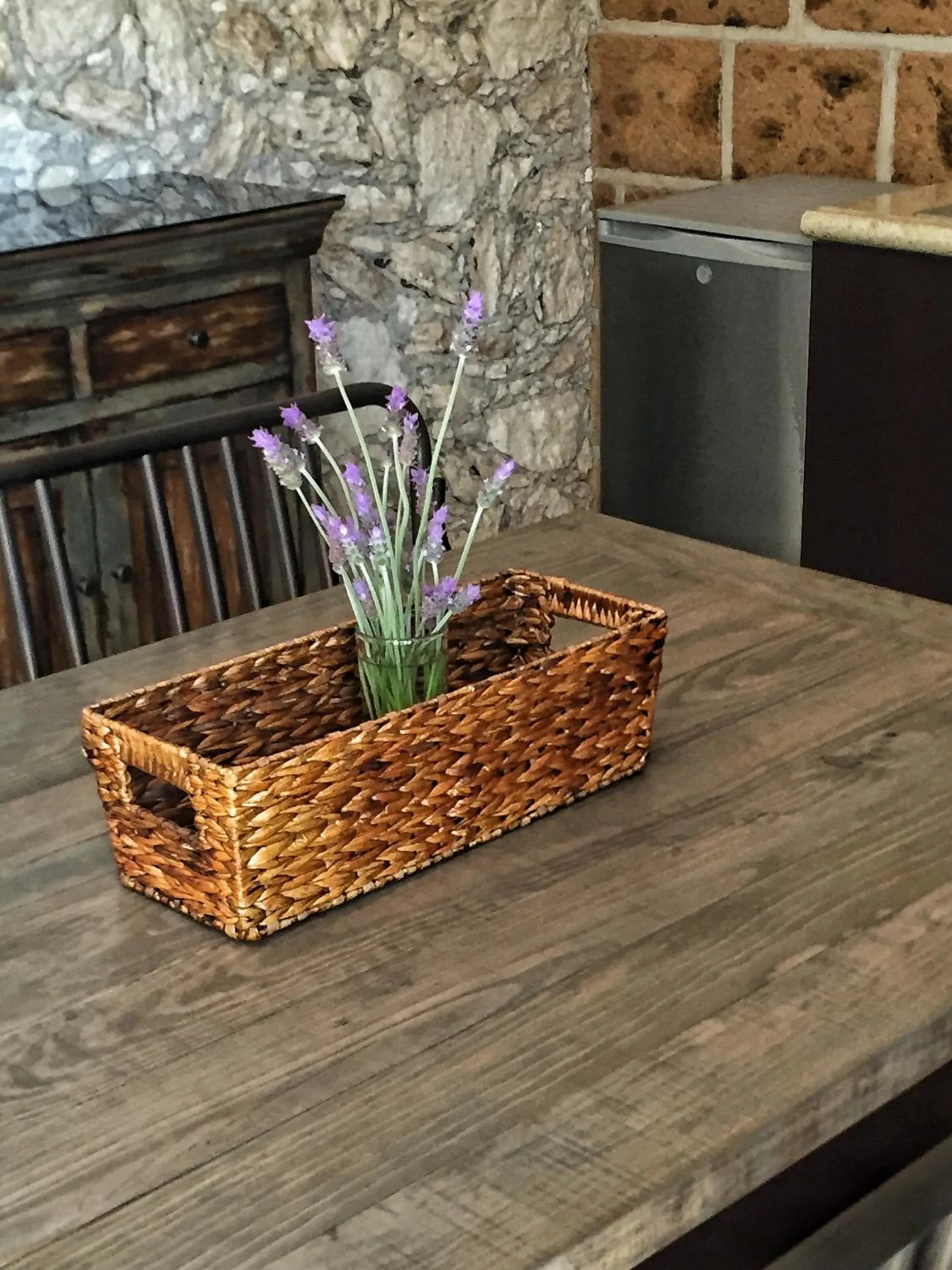 Decorative detail in Cabañas Rancho San Jorge