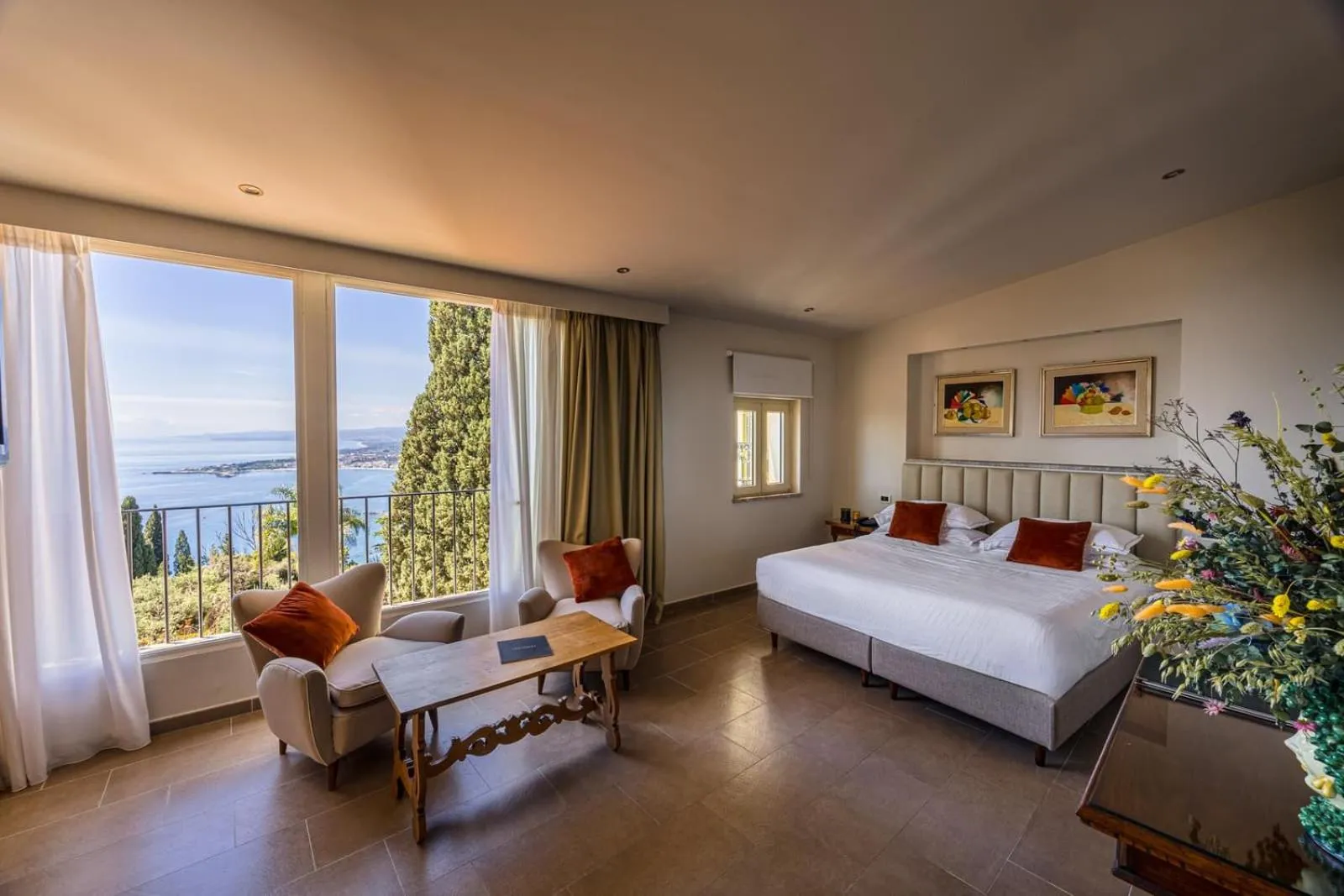 Bedroom, Bed in Hotel Villa Paradiso