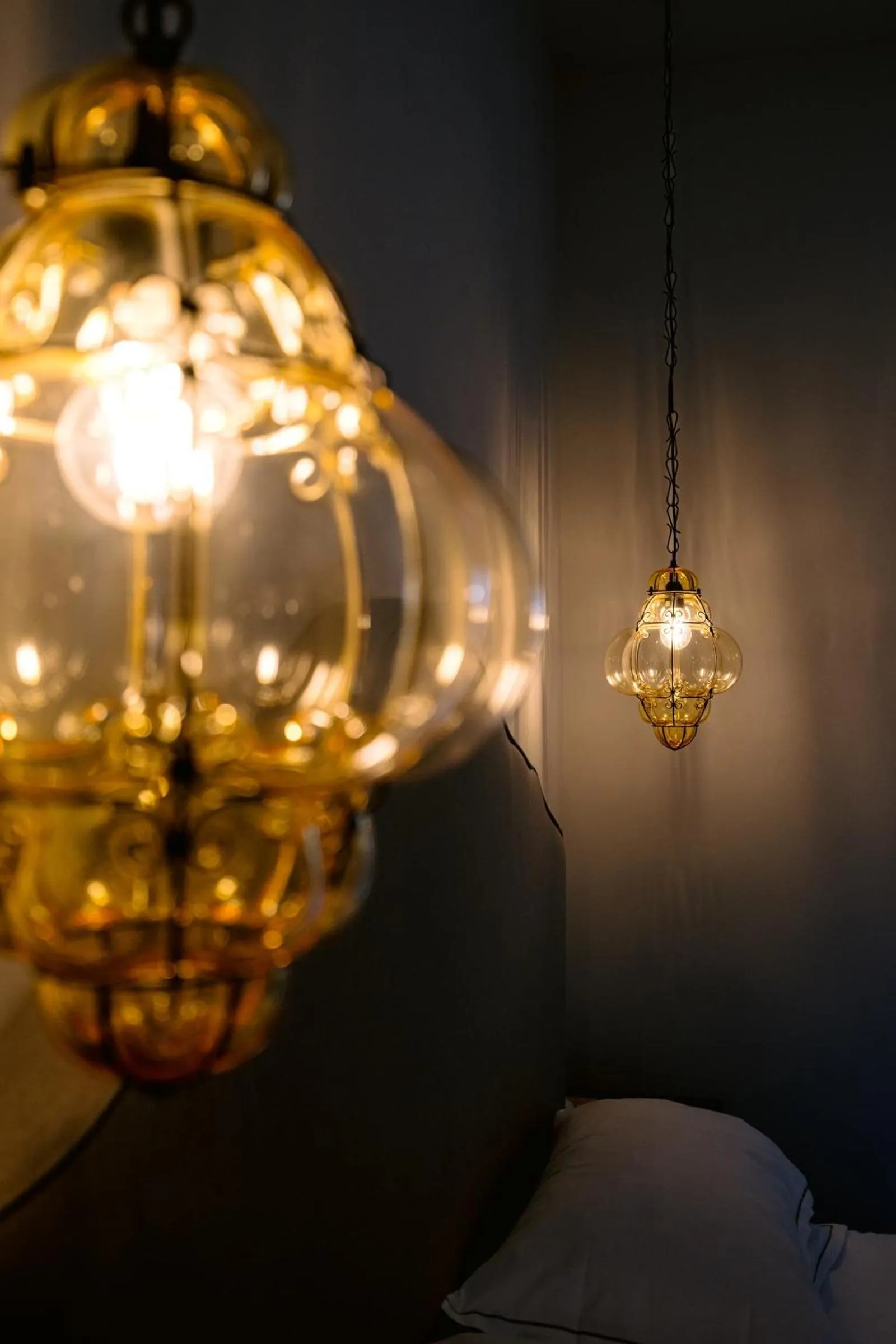 Bed in Hotel Villa Paradiso