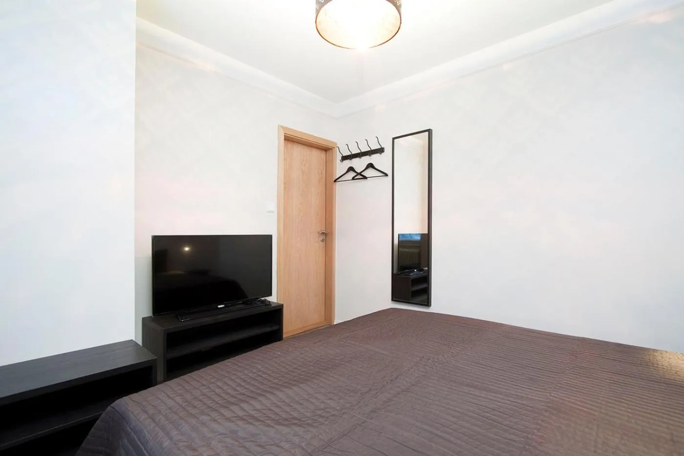 Bed in Nordurey Guesthouse